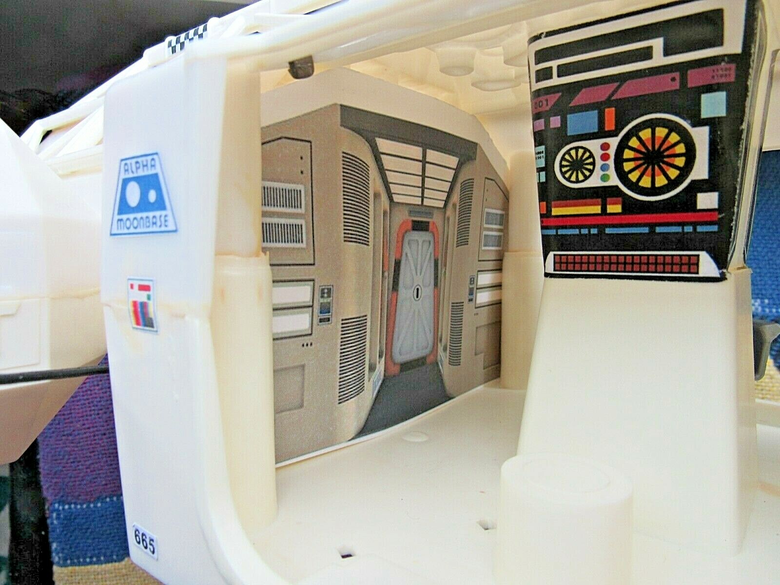 Custom Designed Cardstock BULKHEADS for SPACE 1999 Mattel Eagle 1 as shown