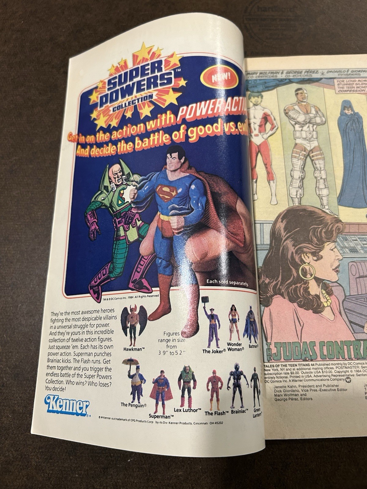 Vintage DC Comics Tales Of The Teen Titans #44 1984 (1st App Nightwing) Key