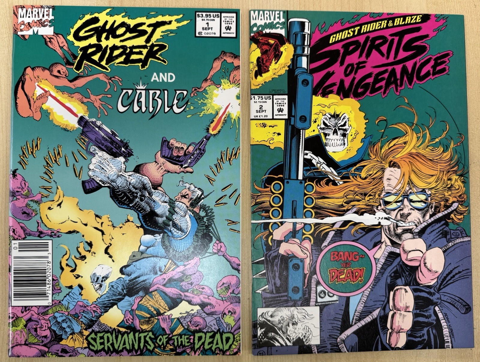 Big Lot 27x Ghost Rider, Hellstorm, & Morbius type books. Excellent Condition