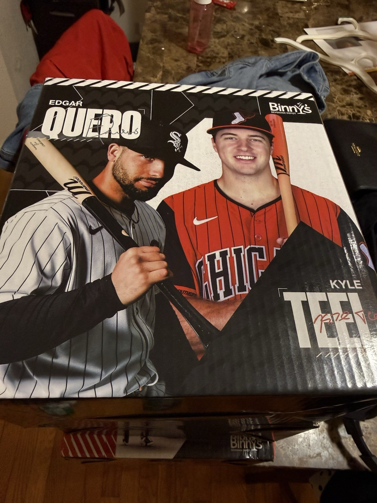Chicago White Sox Edgar Quero & Kyle Teel Bobblehead baseball