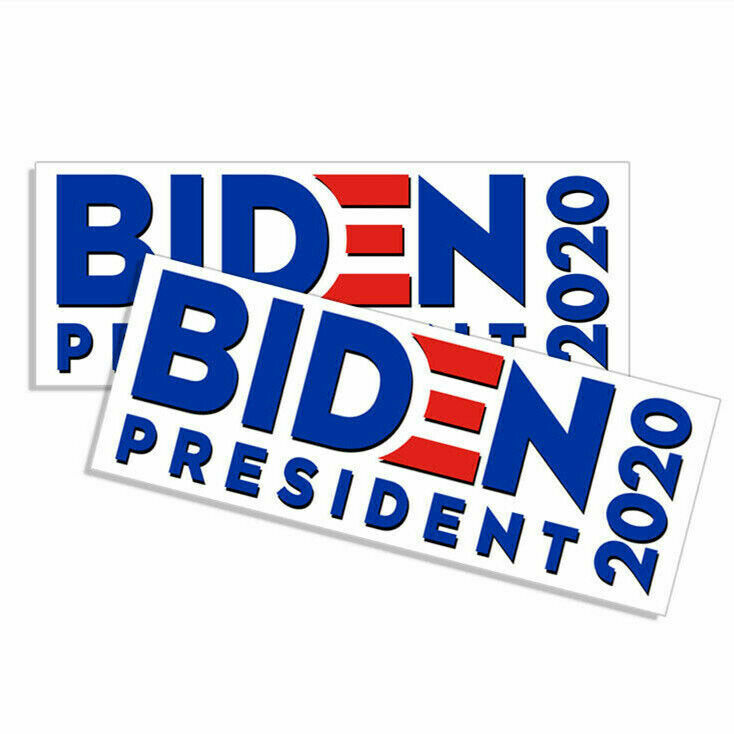 2020 Election Campaign Joe Biden President Democratic Bumper Stickers Decal USA