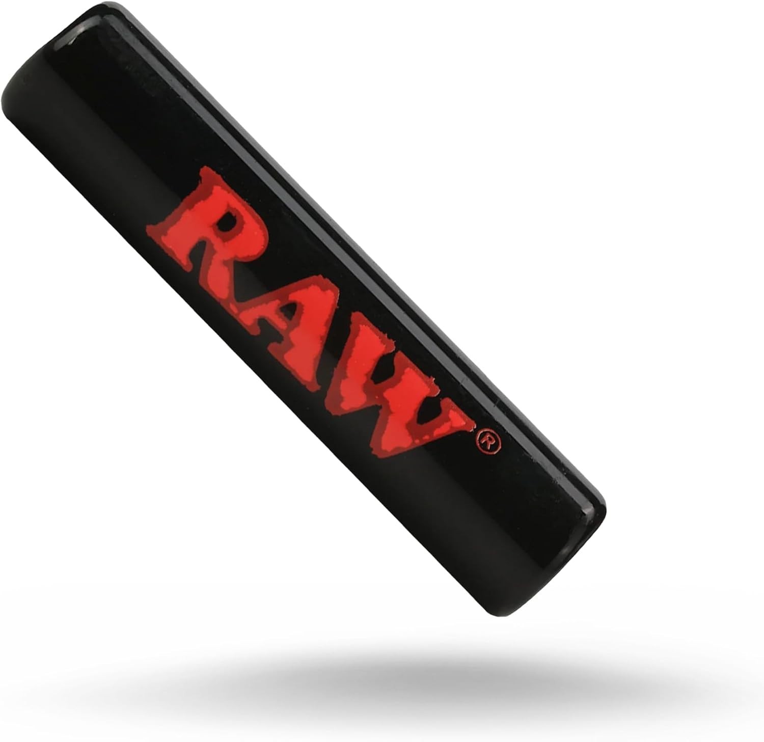 RAW Black Glass Rolling Tips | 6 Pack + Limited Edition RAW Black Keychain