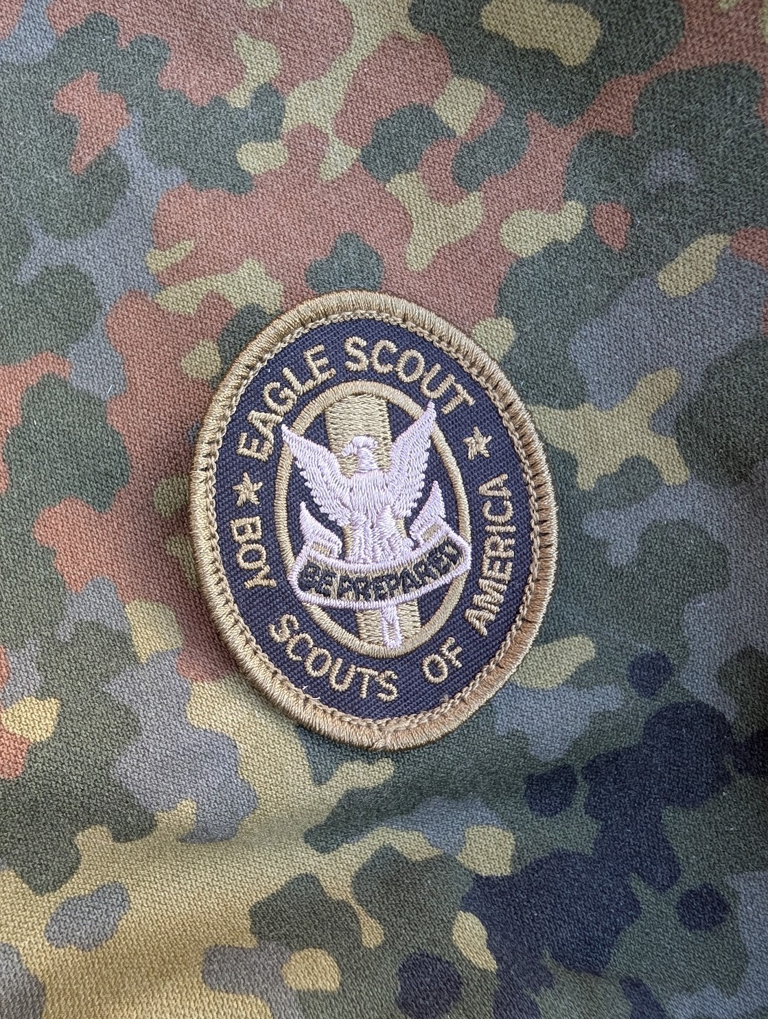 Eagle Scout Patch In Subdued Tactical Colors: Morale Patch, Original