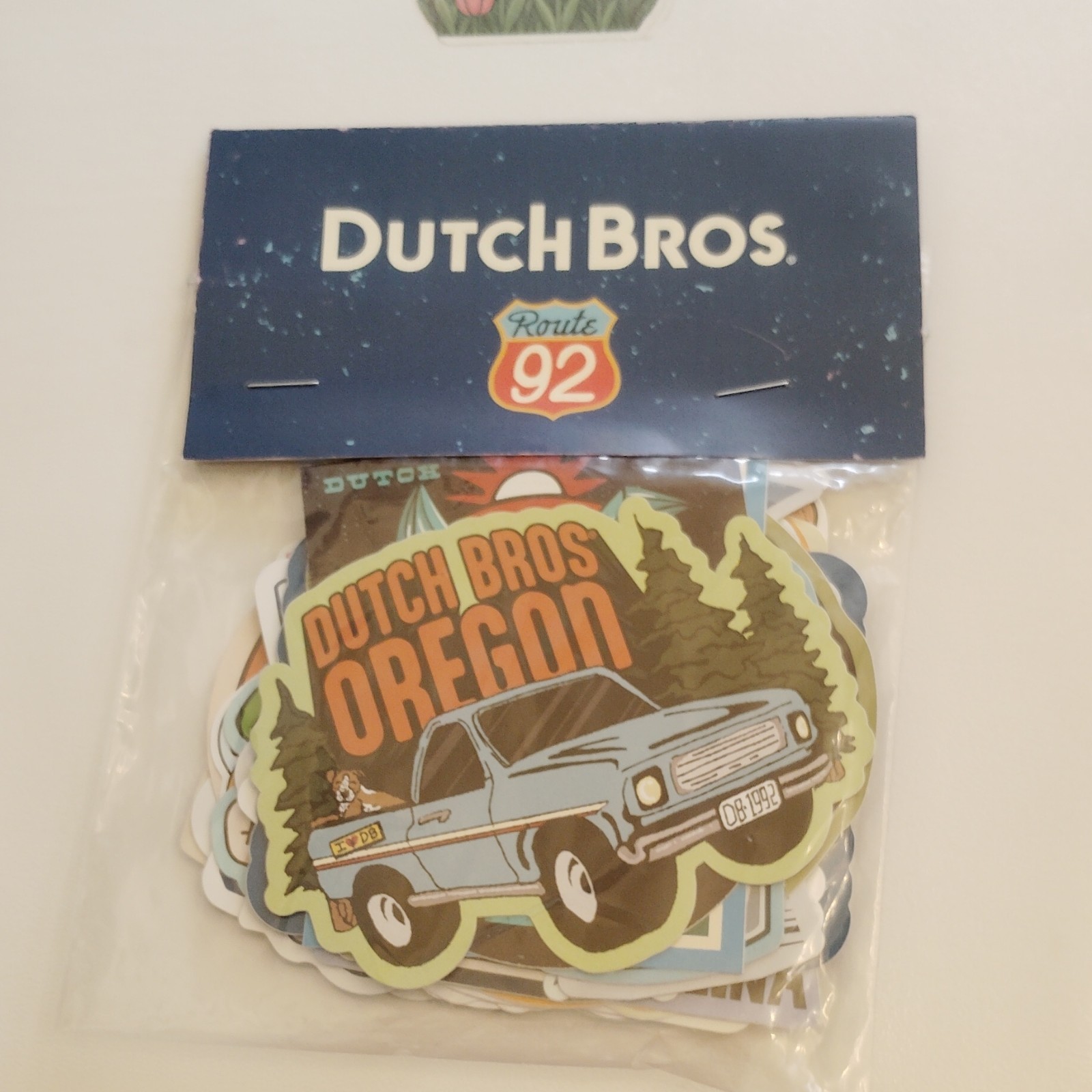 OG Dutch Bros. Complete State Sticker Pack With Additional Bonus Sticker