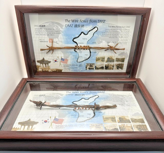 The Wire Fence From DMZ 2005 Republic Of Korea Nice! You get two of them