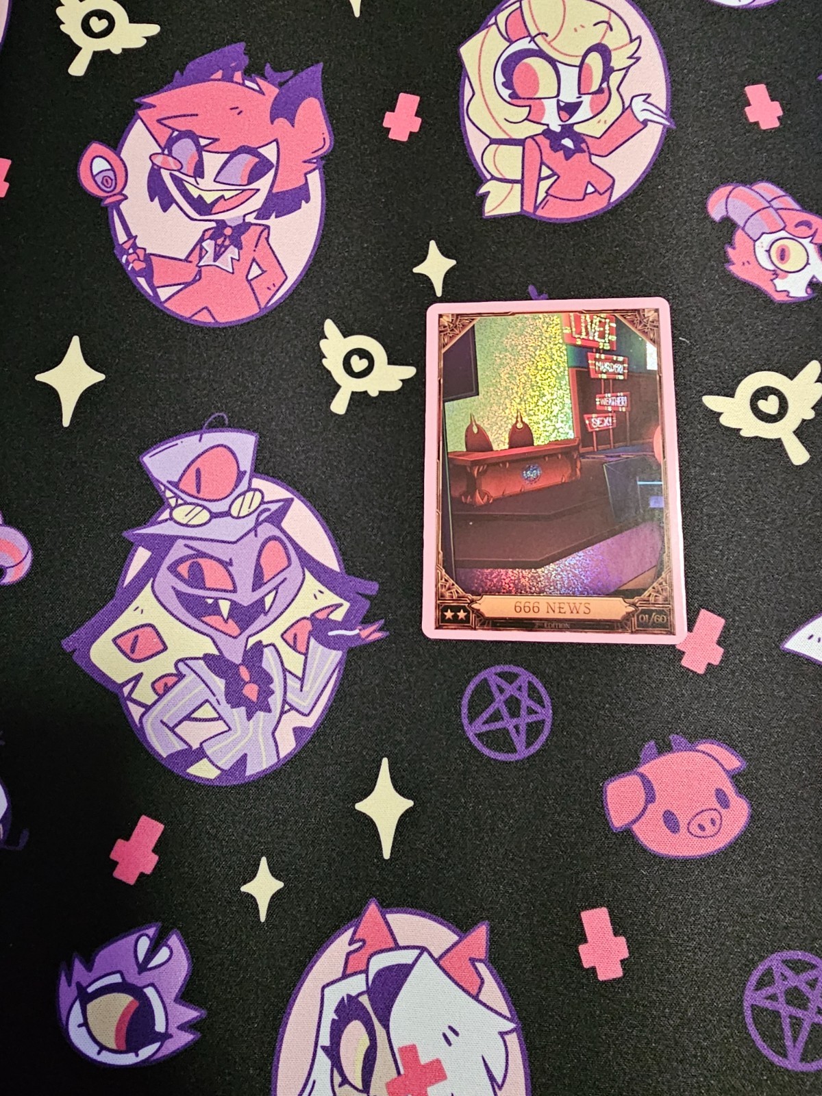 Hazbin Hotel Season 2 S2 2nd Ed Edition – Pick Trading Card Pink Foil F Holo