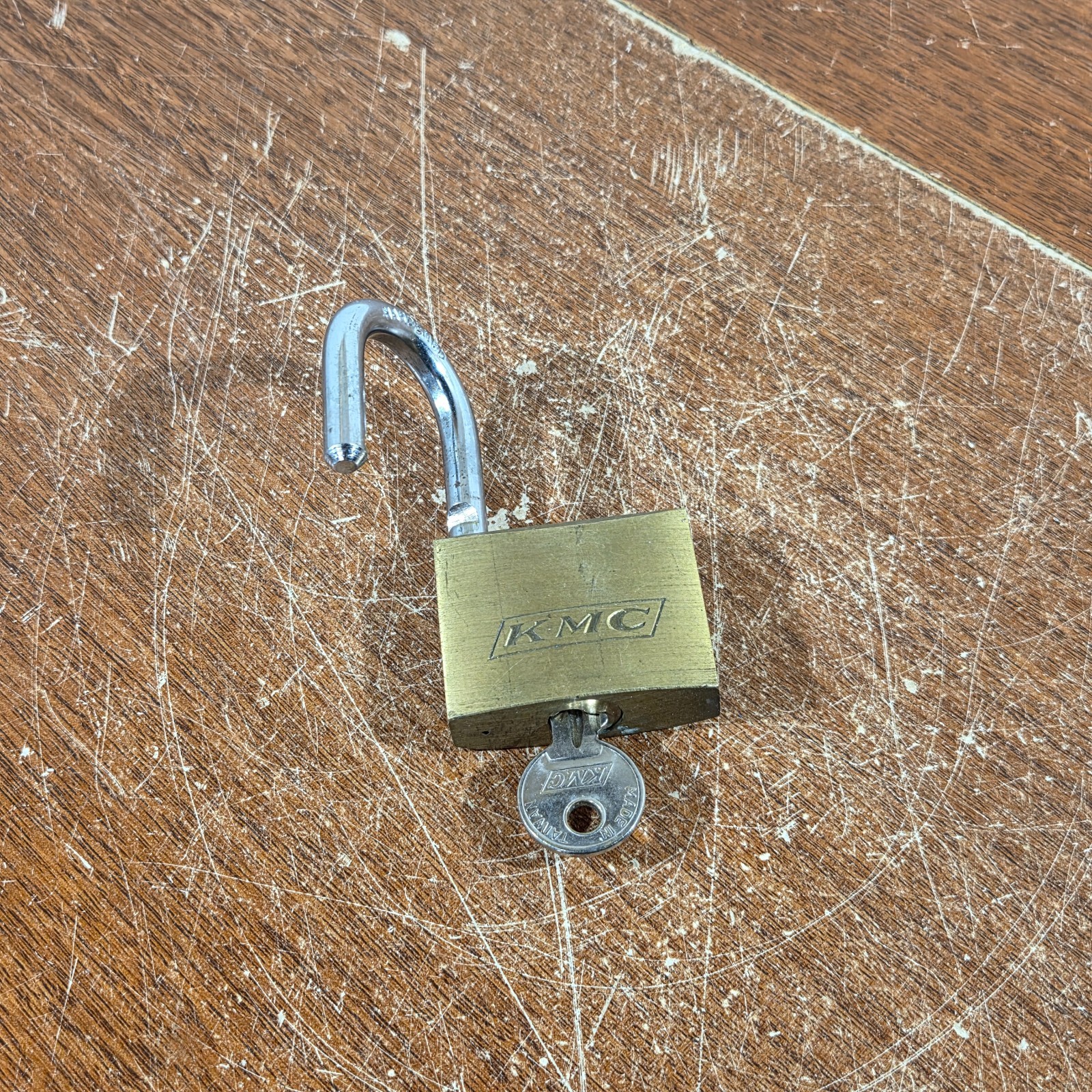 Vintage KMC Brass Lock