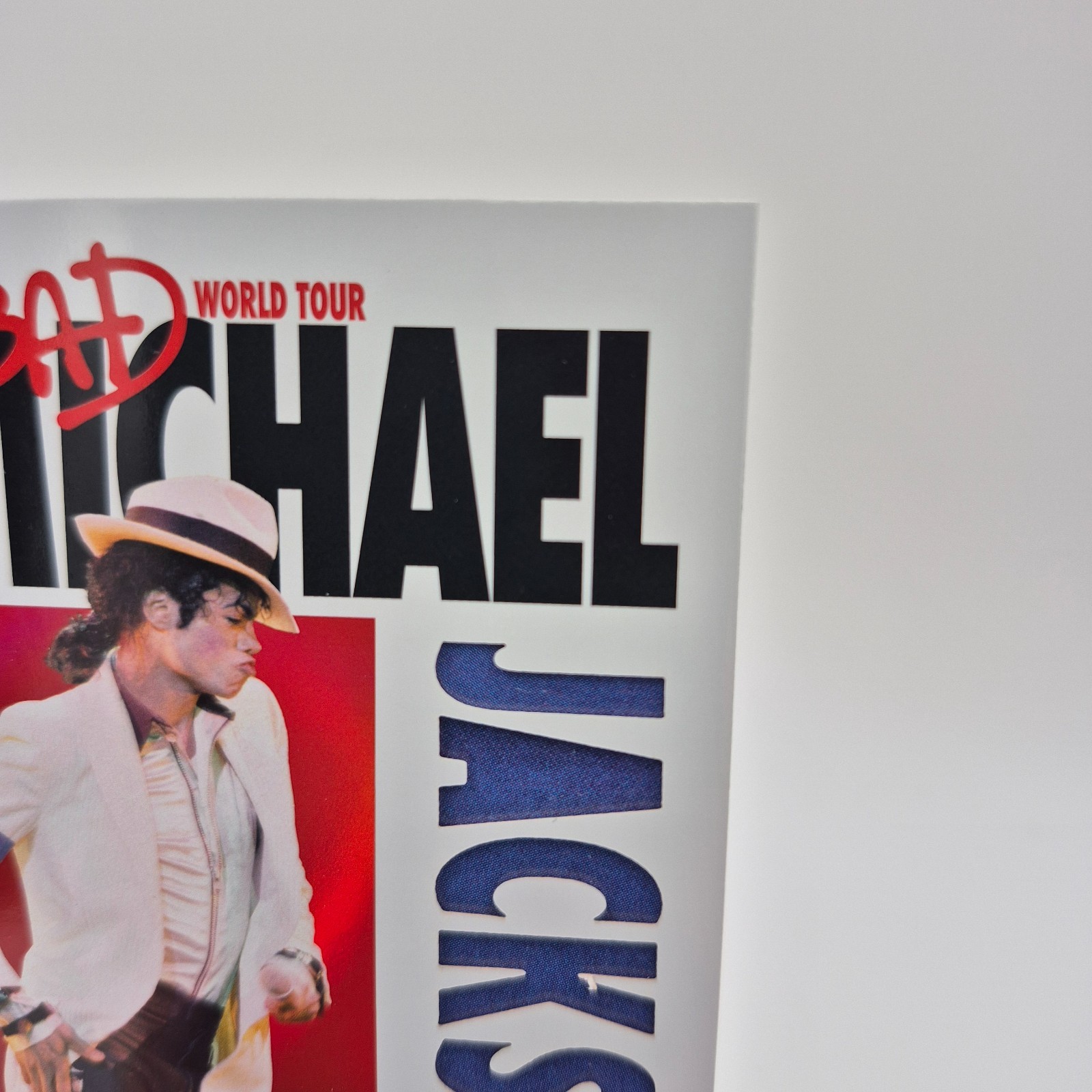 Hee Hee! 2025 Keepsake Premiere MJ Bad Tour Red #278 Relic /87