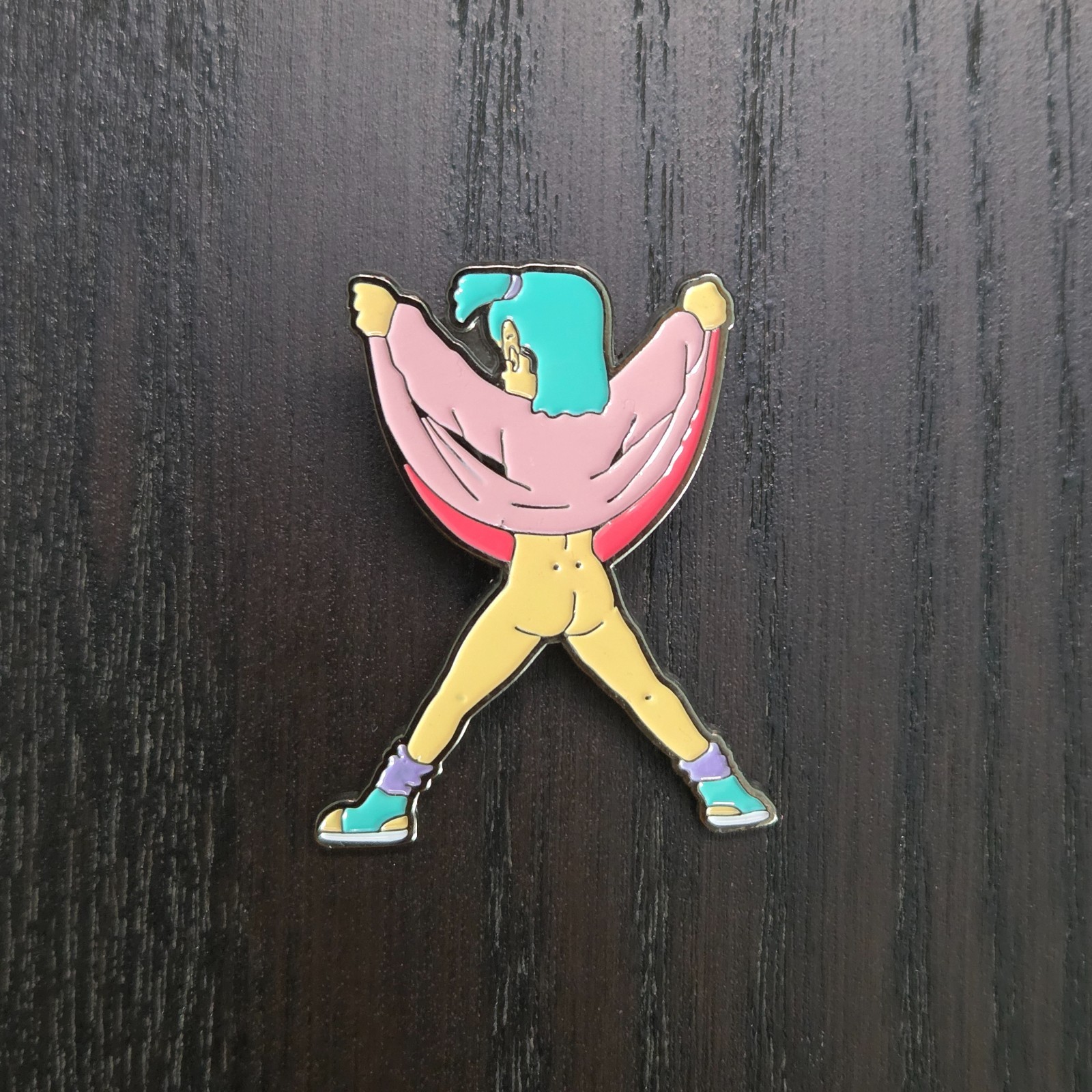 Marge Simpson The Simpsons | Enamel Pin | Funny Cartoon Parody