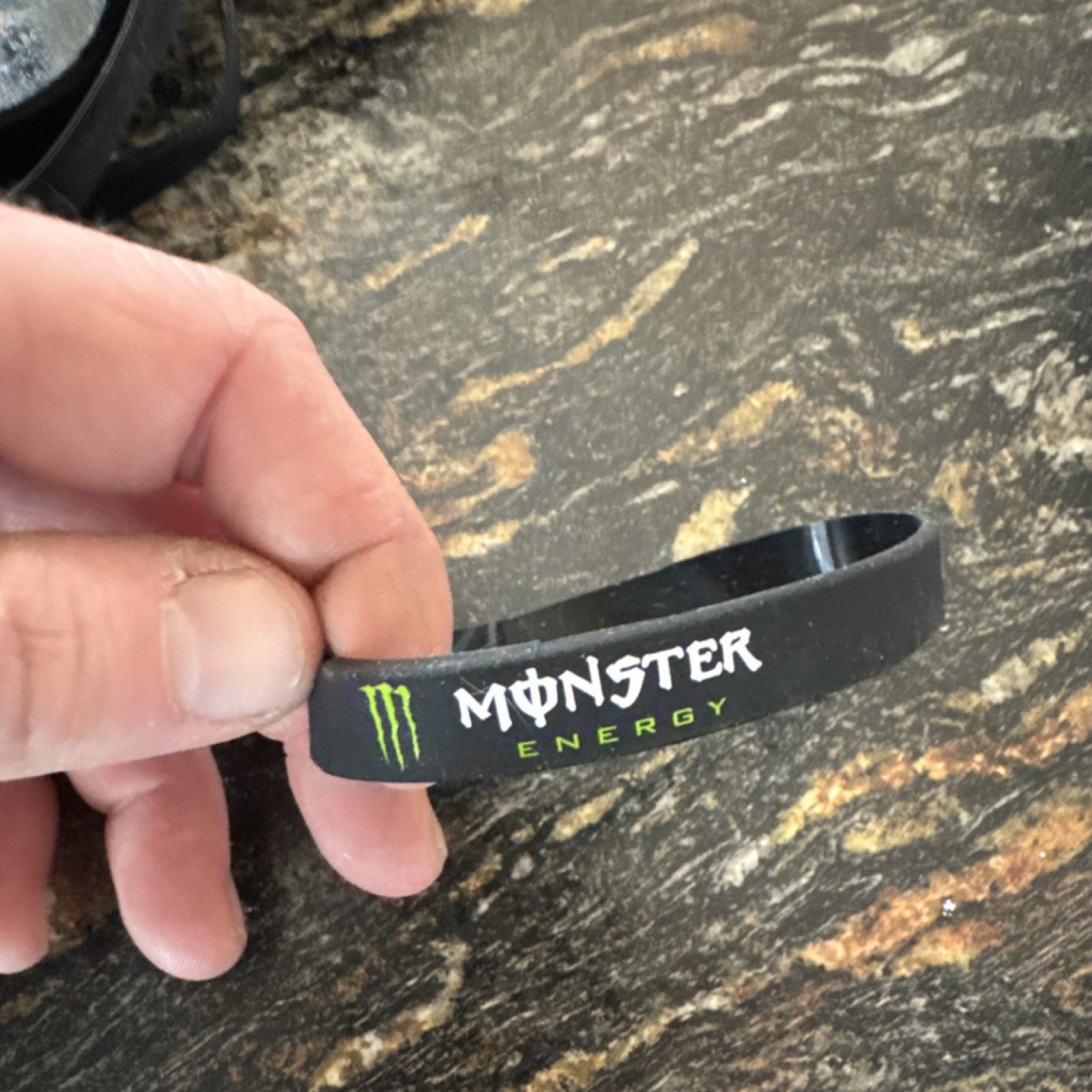 Monster Energy Black Wristbands Advertising Energy Drinks Theme