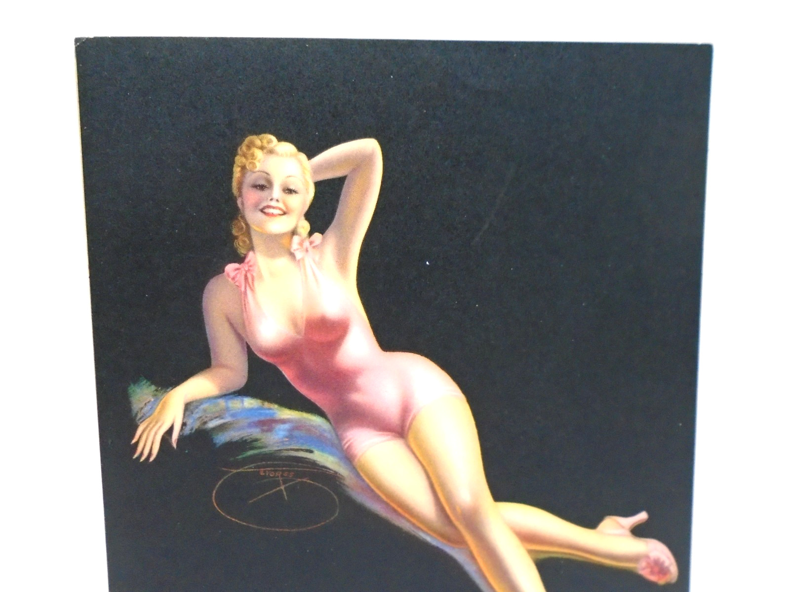 VINTAGE BILLY DeVORSS ORIGINAL PIN-UP PRINT, 1930’s-40’s! EXCELLENT CONDITION!