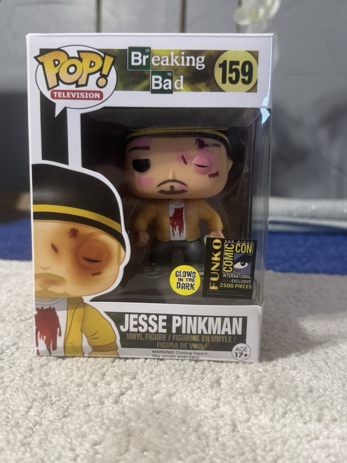 2014 SDCC Comic Con JESSE PINKMAN (BEAT UP) #159 FUNKO POP
