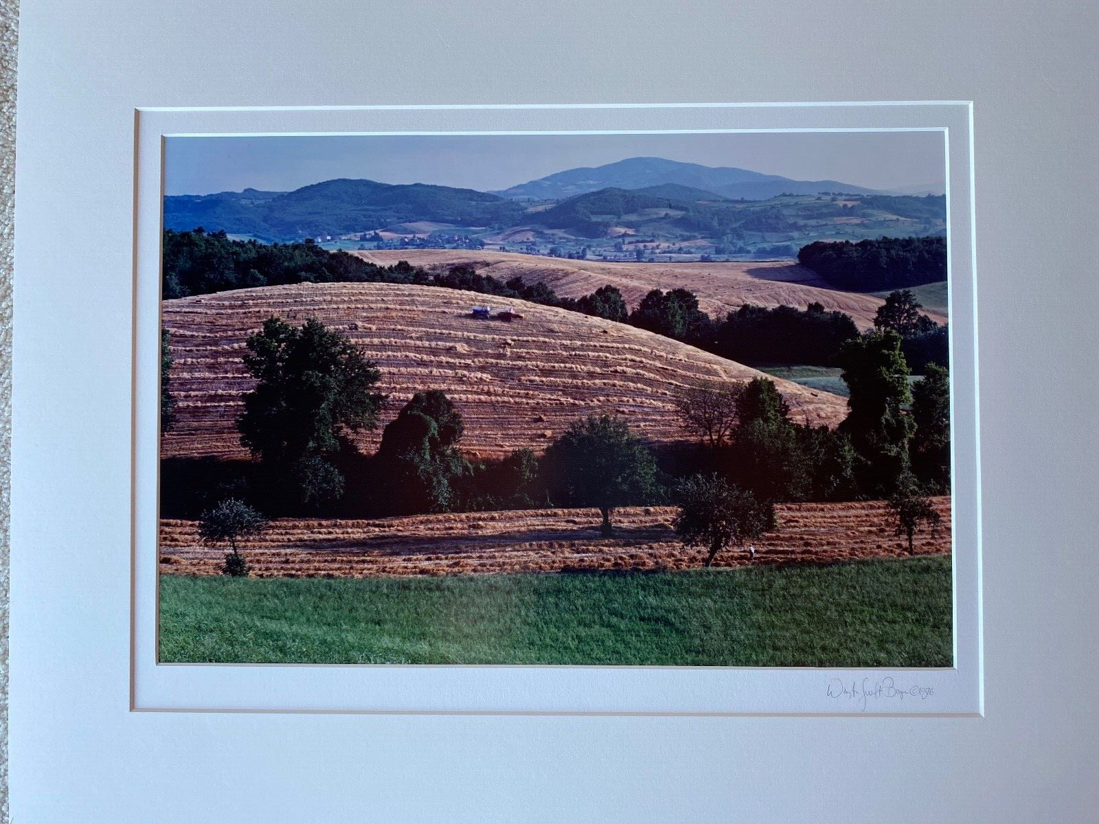 Winston Swift Boyer – Signed, Original Vintage Color Photograph – Italy, 1977