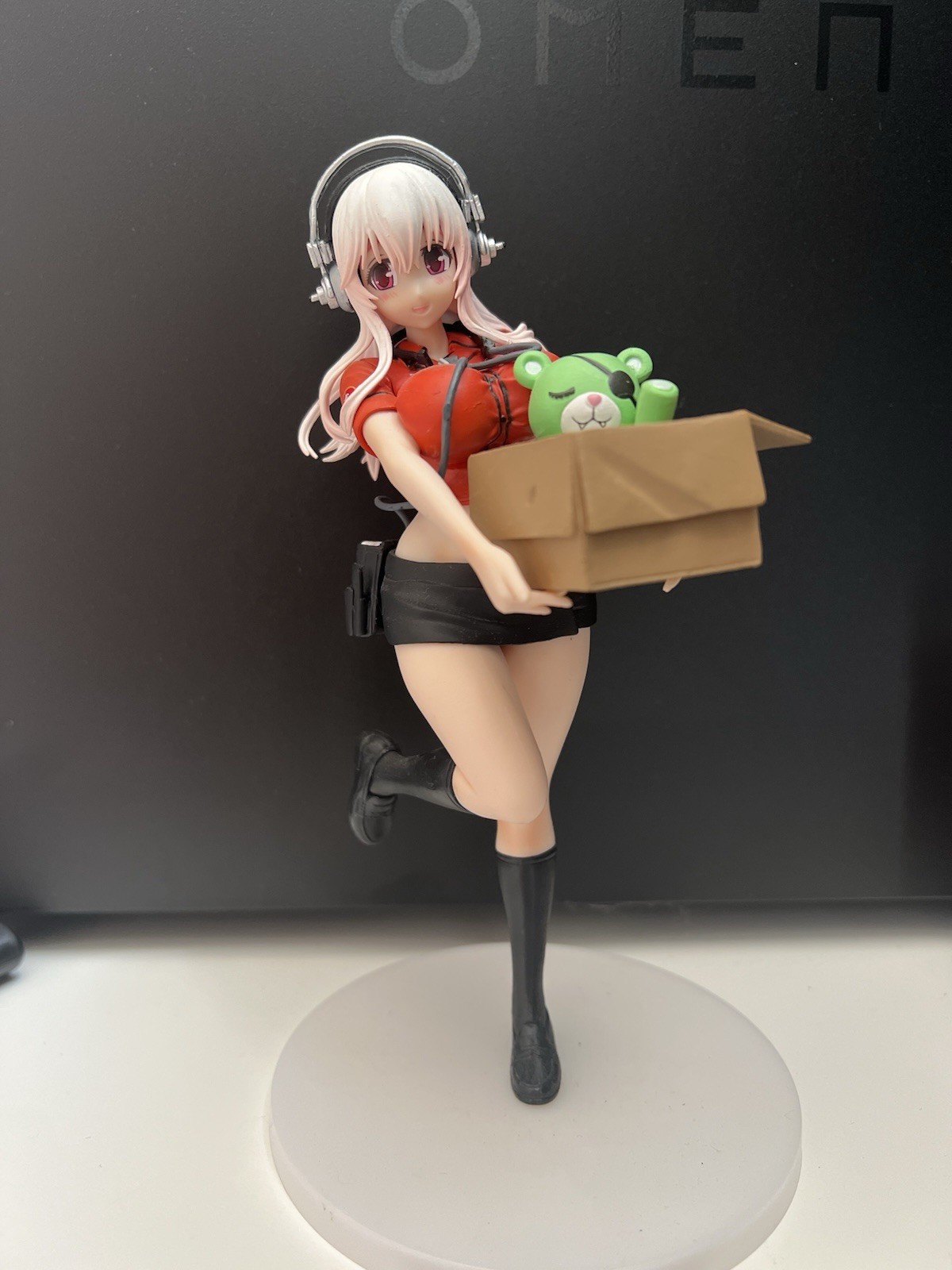 Super Sonico TAITO Staff Costume Figure [USED] [NO BOX]