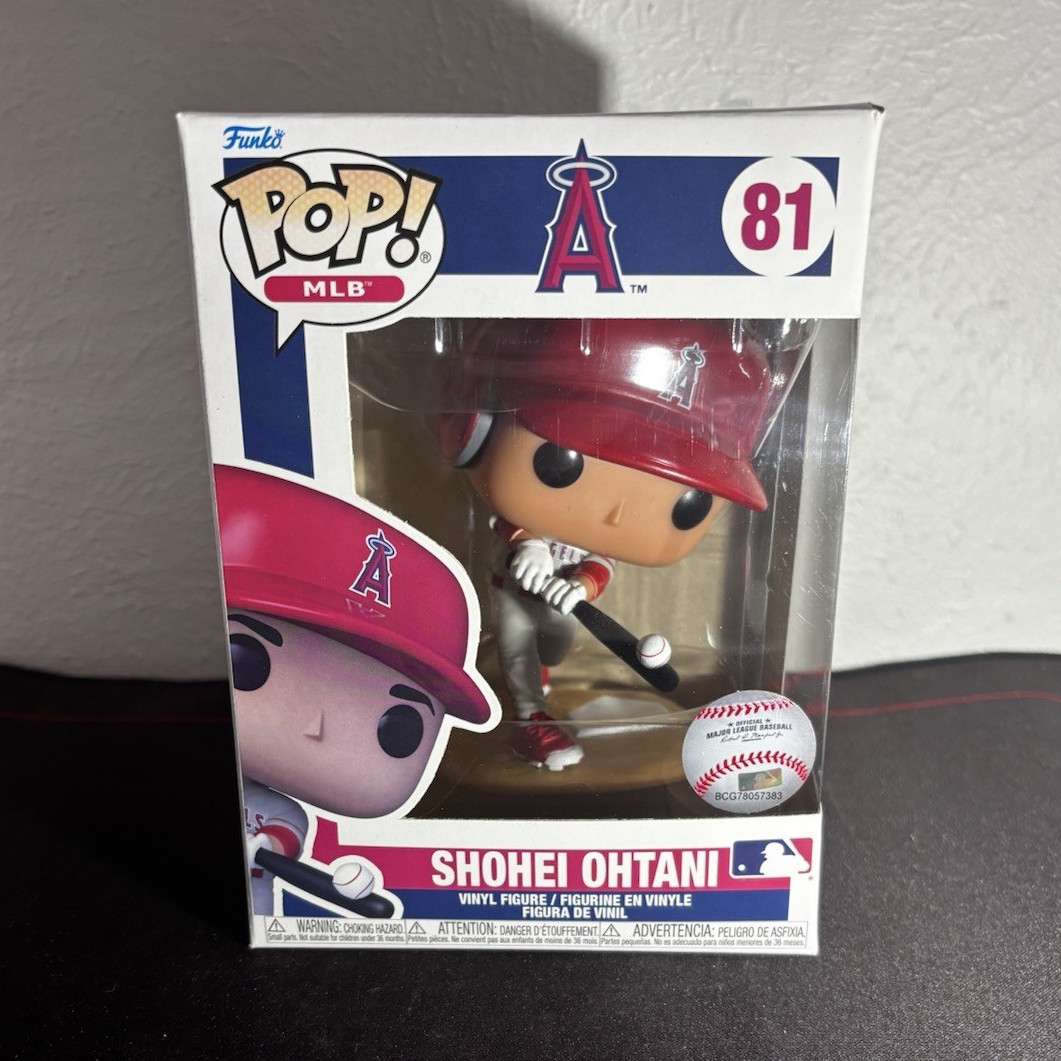 Funko Pop! Vinyl Pop! MLB Shohei Ohtani Los Angeles Angels #81 Figure