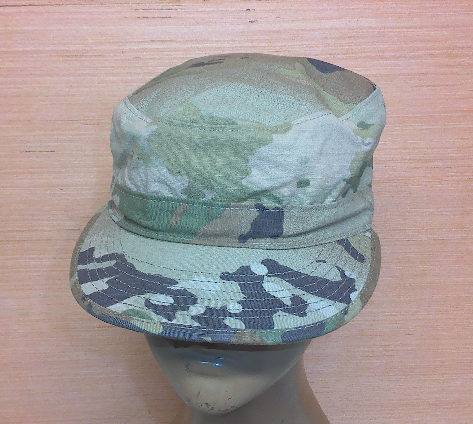 US Military Issue OCP Camouflage Army Patrol Cap Hat Size 7 Sam Bonk