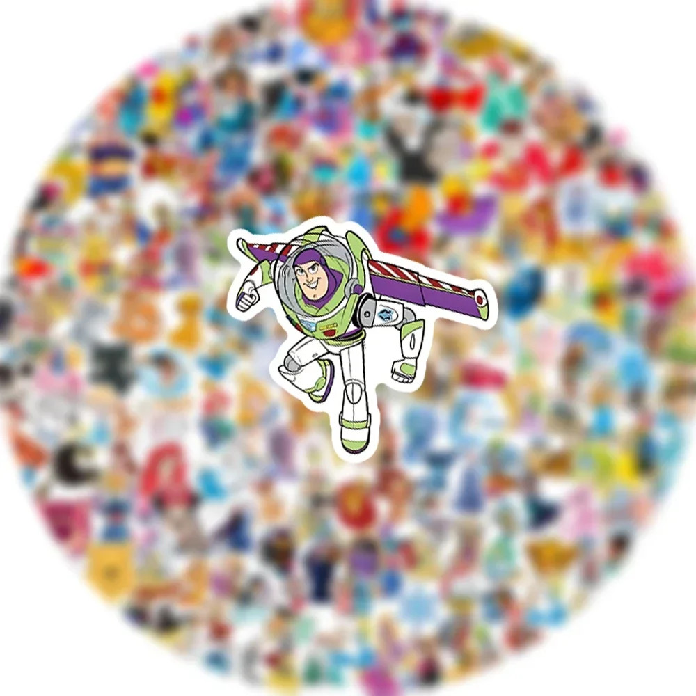 Disney Sticker Characters 300 Pack Bulk Lot Mega Set – USPS Ground Fast Shipping
