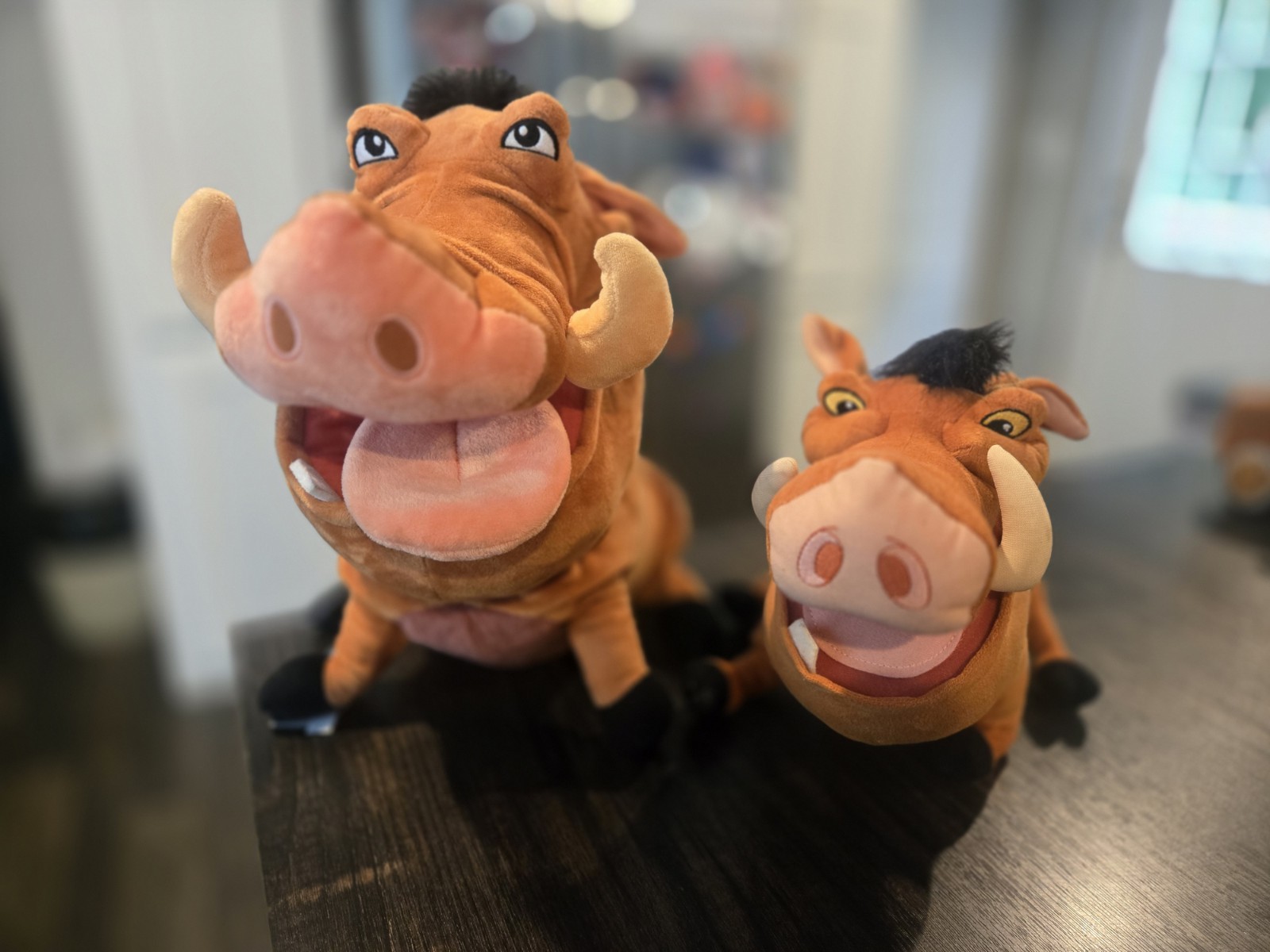 Pumbaa The Lion King Disney 21 Inch Large Plush And Medium 14 In Plush Set Of 2
