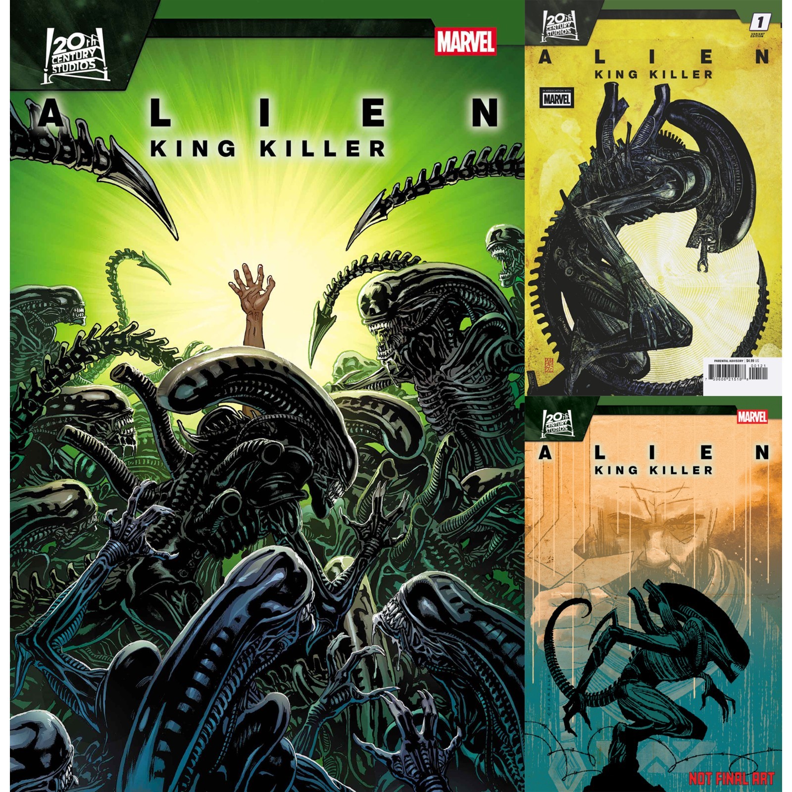 Alien: King Killer (2026) #1 2 3 Marvel Comics COVER SELECT