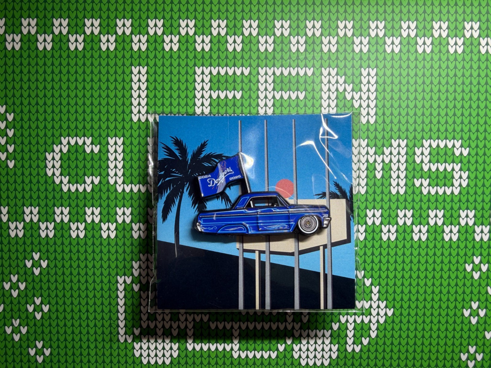 Leen Customs 2025 Impala lowrider Los Angeles Dodgers World Series WS25 Parade