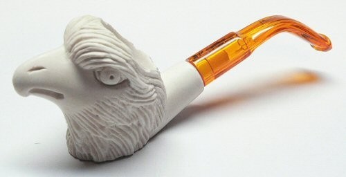 Imported Miniature Meerschaum Pipe – EAGLE