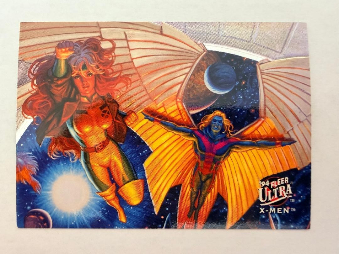 1994 Fleer Ultra X-men Rogue & Archangel Insert Card Limited Edition #4 of 9
