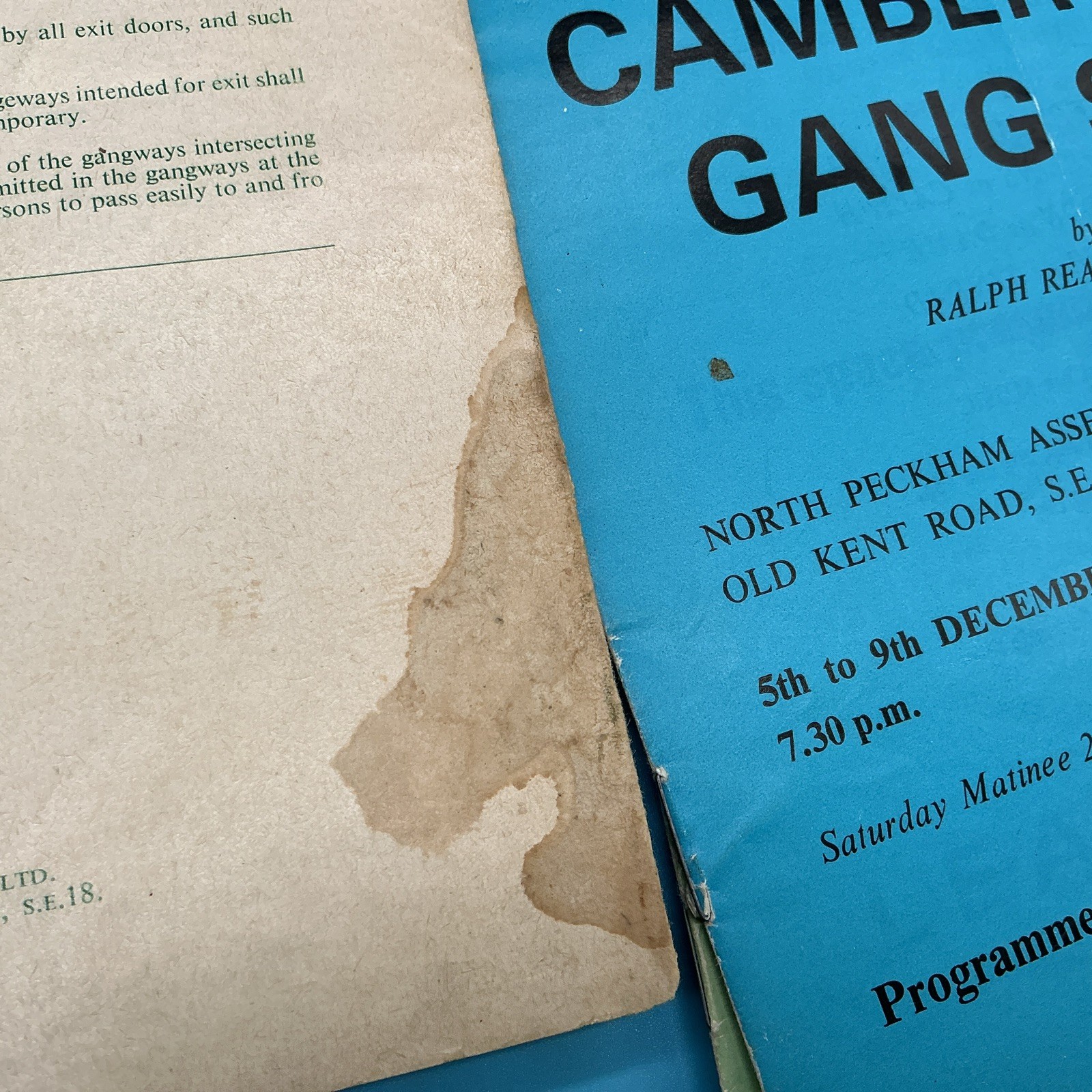 Camberwell Scouts Gang Show Programmes 7 From The 1970s