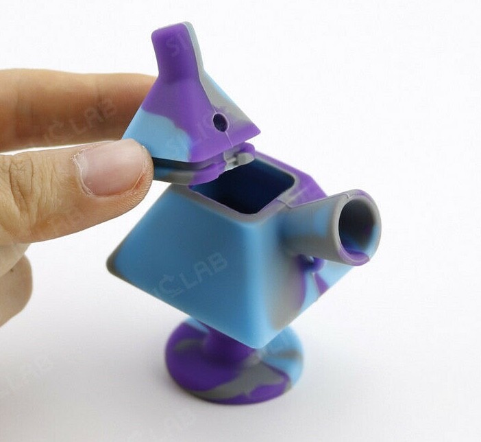 2x Pack “Pyramid” Silicone Blunt Bubbler for TOBACCO smoking *FAST SHIPPING*