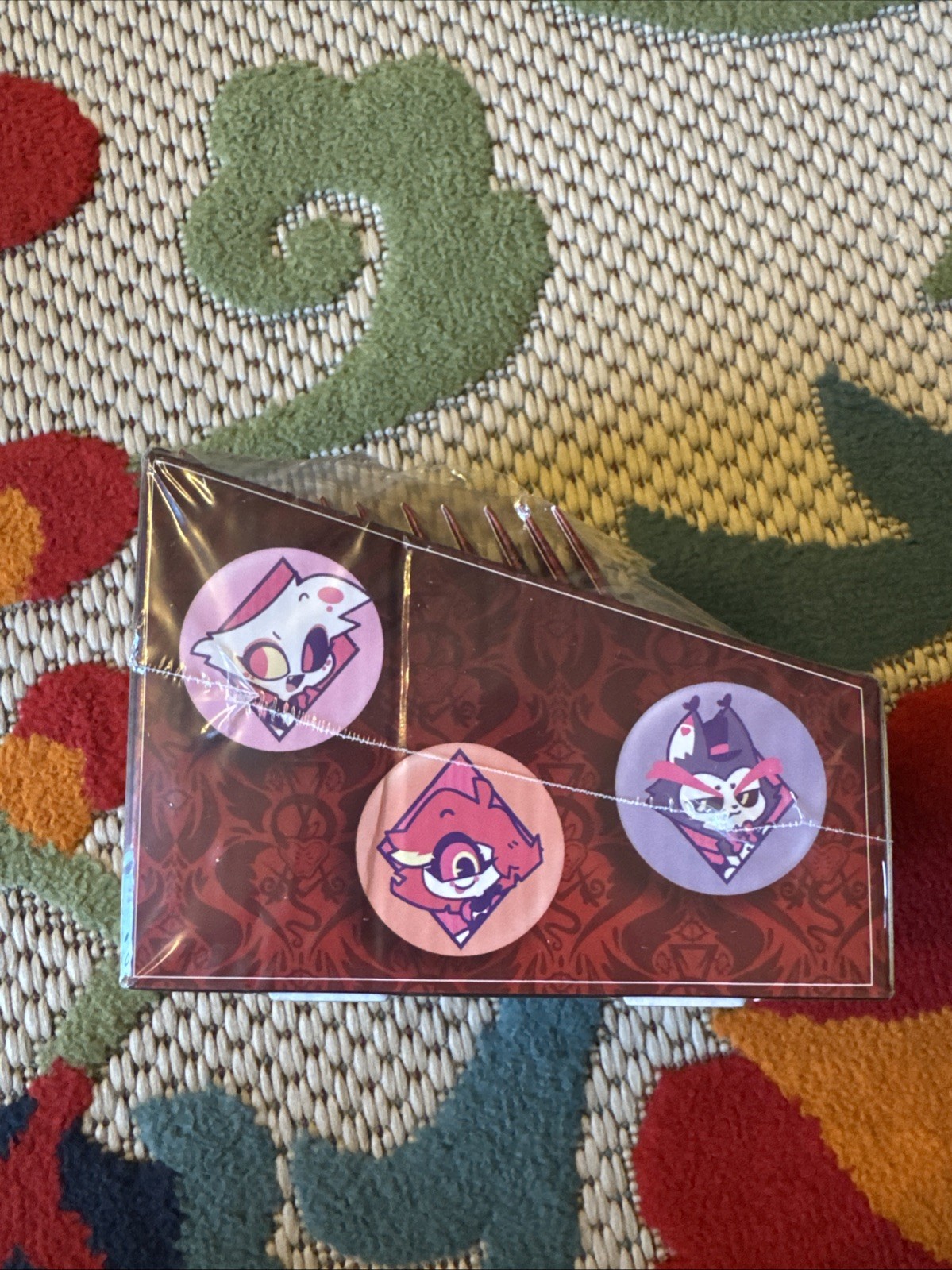 NEW – HAZBIN HOTEL MYSTERY BUTTON PACK – 12 PACKS TOTAL – UNOPENED – SOLD OUT!!!
