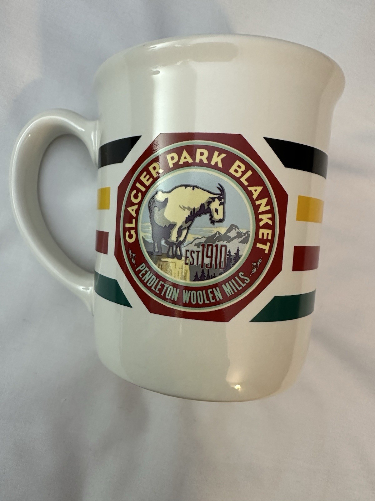 18 Ounce Ceramic Pendleton Mug Glacier National Park