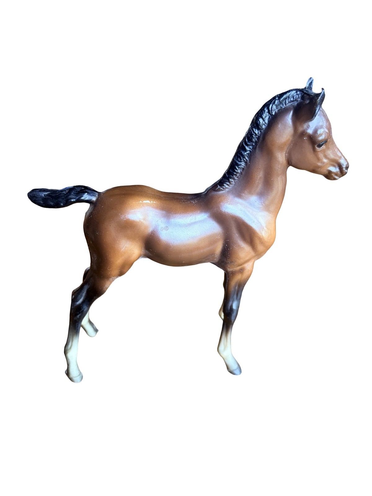 Breyer Proud Arabian Foal Model No. 219 Mahogany Bay 4 Socks NICE!