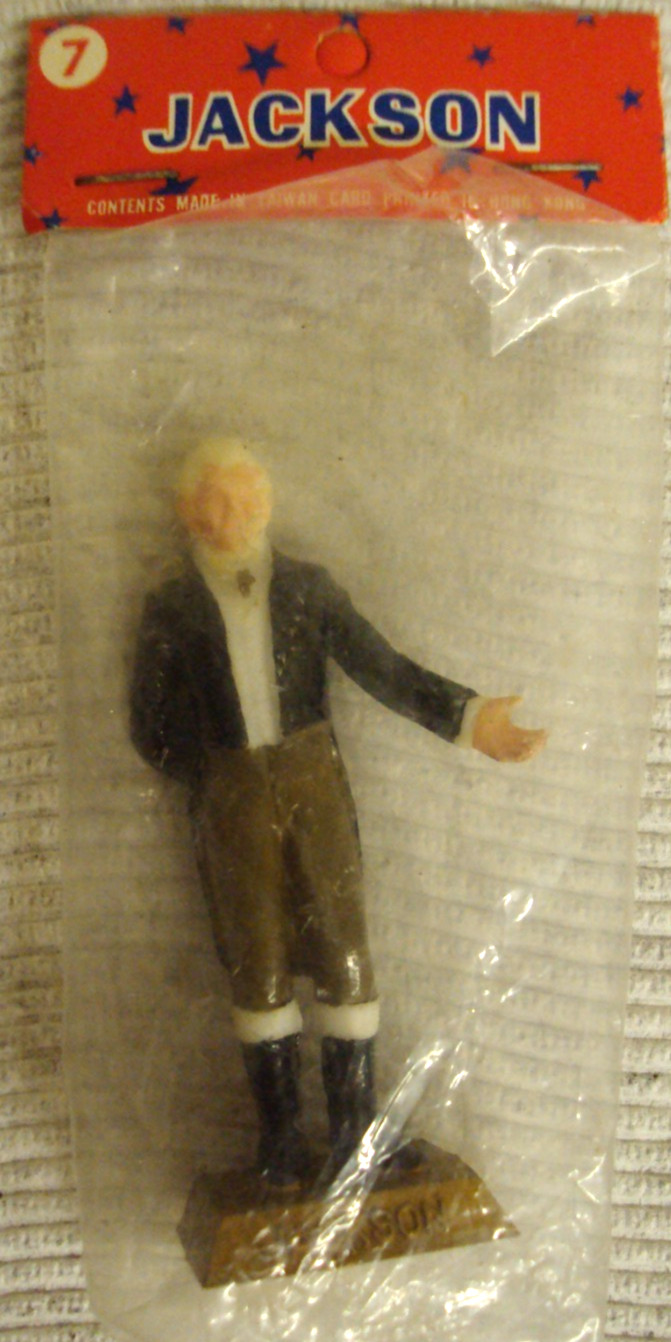 President Andrew Jackson – Figure #7 – Marx Toys – 1960s U.S. Presidents Series