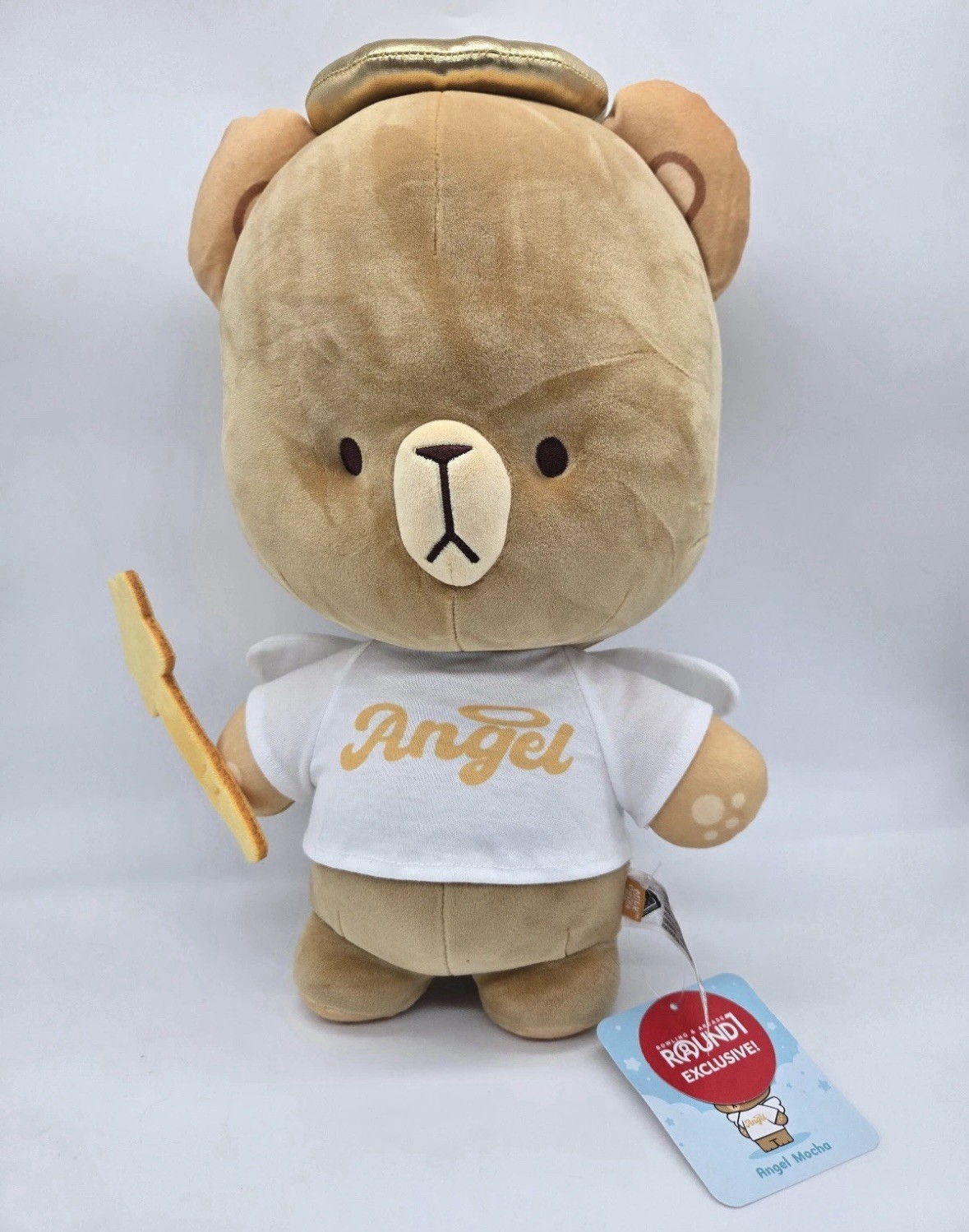 Milk Mocha Bear Angel Mocha Round1 Exclusive 14” Plush Stuffed Animal US Seller