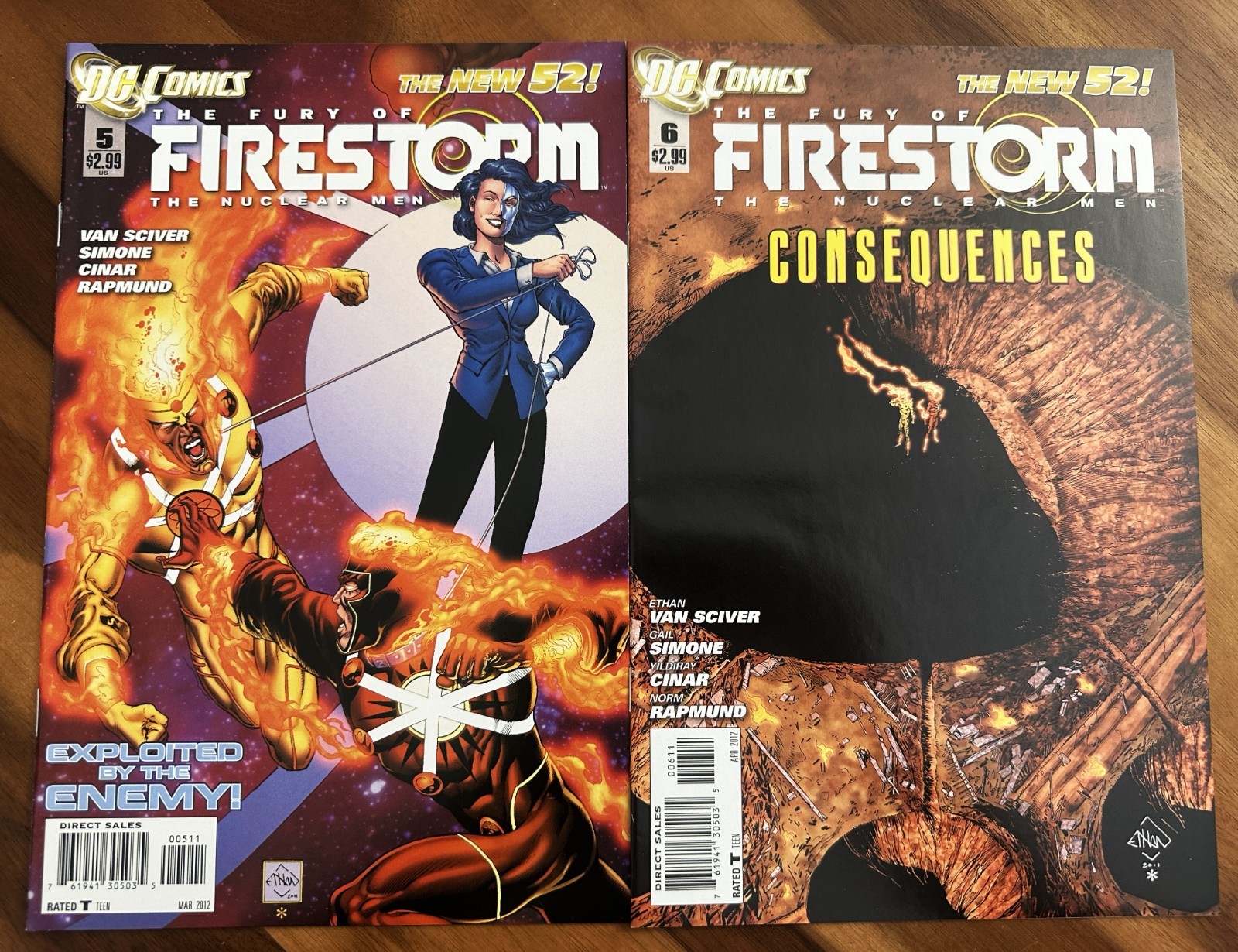 Firestorm #1-12 + 0 (2011) New 52 DC Comics NM Gail Simone Ethan Van Sciver
