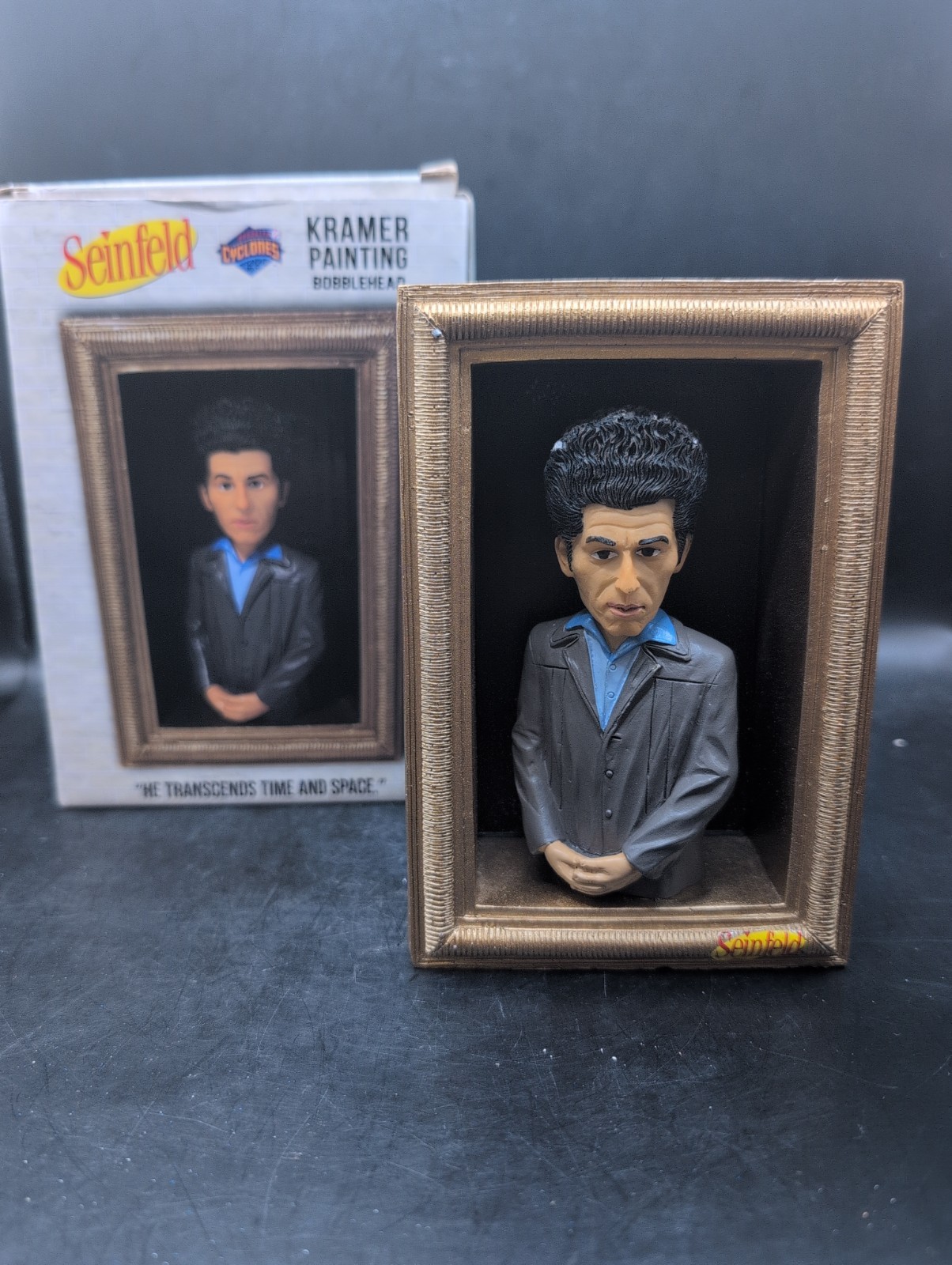 Kramer “Painting” Bobblehead – Seinfeld Night at Cyclones