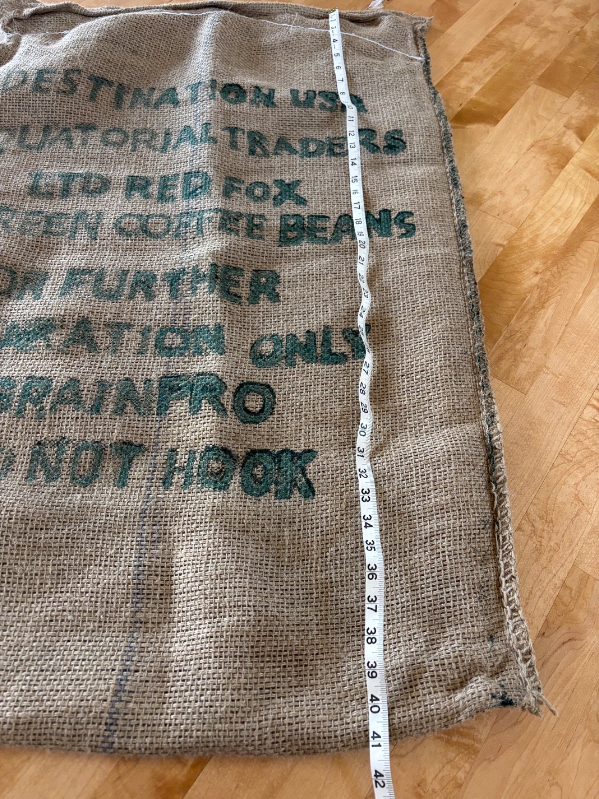 Coffee Bean Burlap Jute Sack