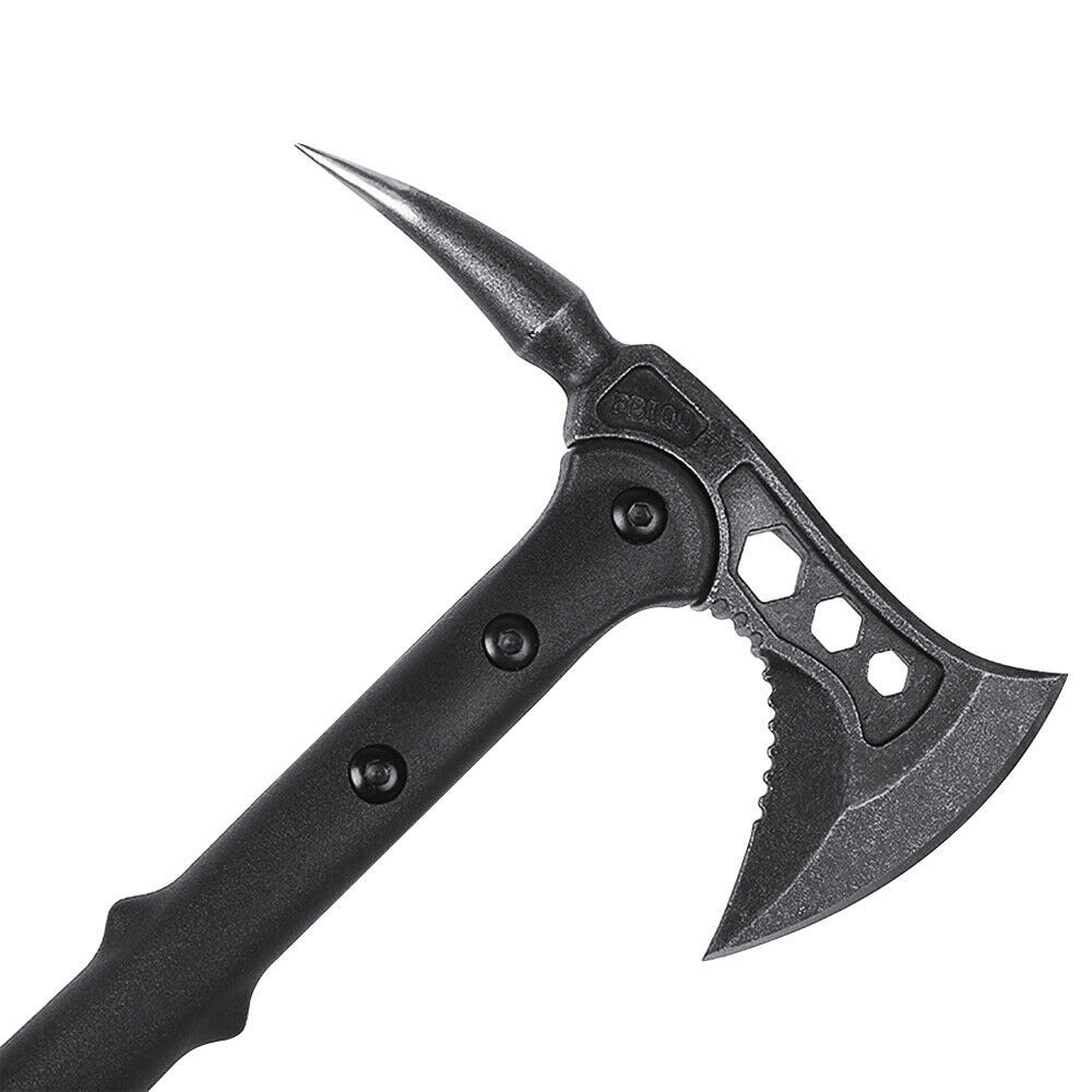 16″ Survival Tomahawk Camping Throwing Axe Hatchet Hunting Tactical+Nylon Sheath
