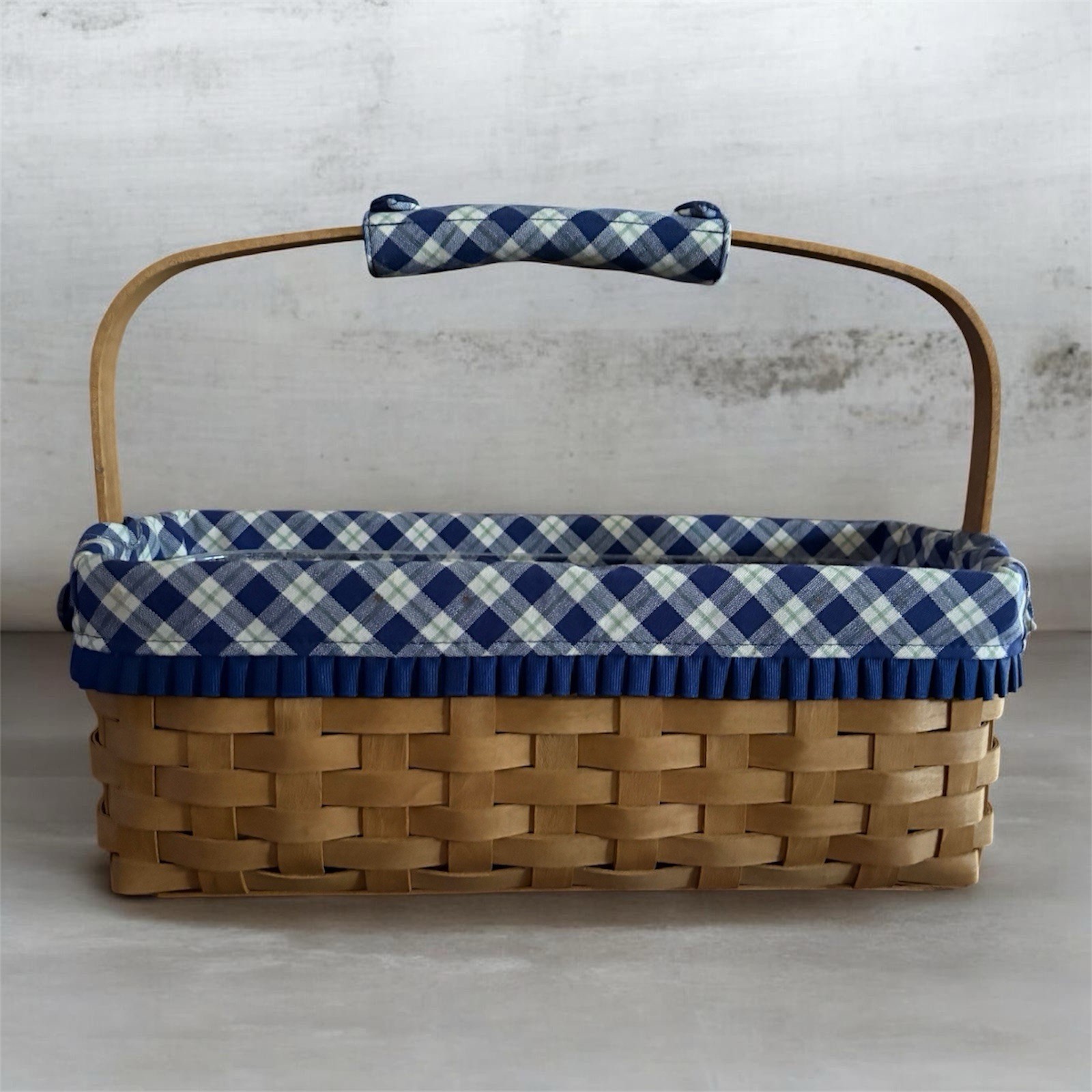 Longaberger 2003 Blue Ribbon Canning Basket Collectors Club Combo NEW IN BOX