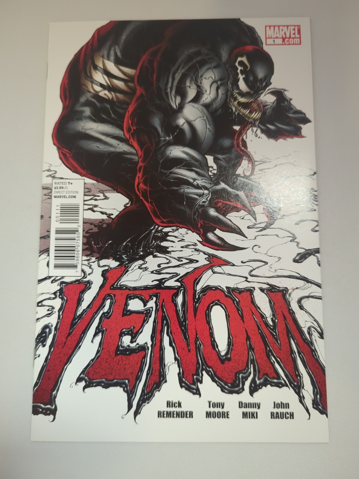 Venom #1 (2011), Marvel Comics, Flash Thompson, 1st appearance Jack O’ Lantern
