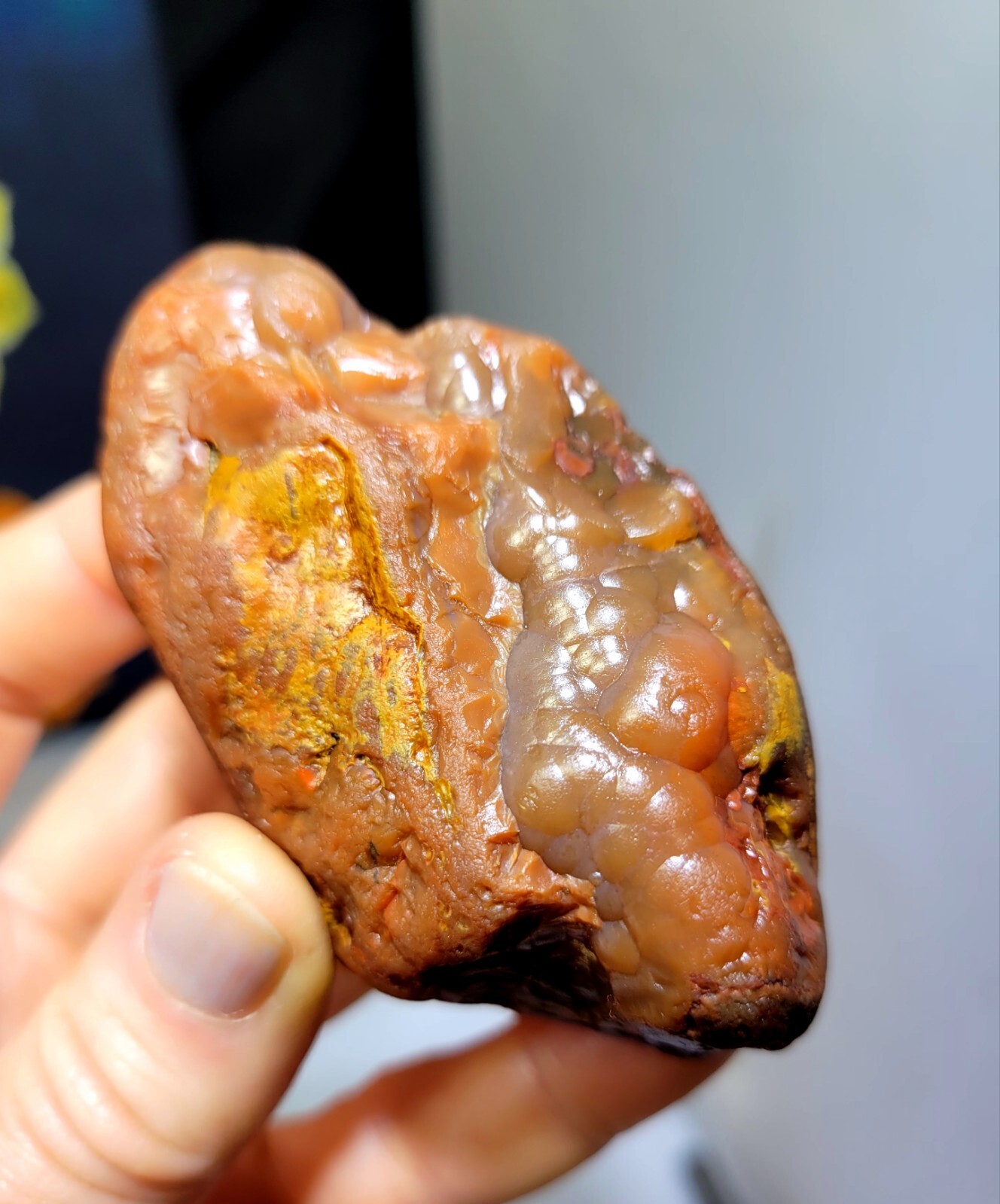 Oddball Botryoidal Lake Superior Agate 6.3 oz