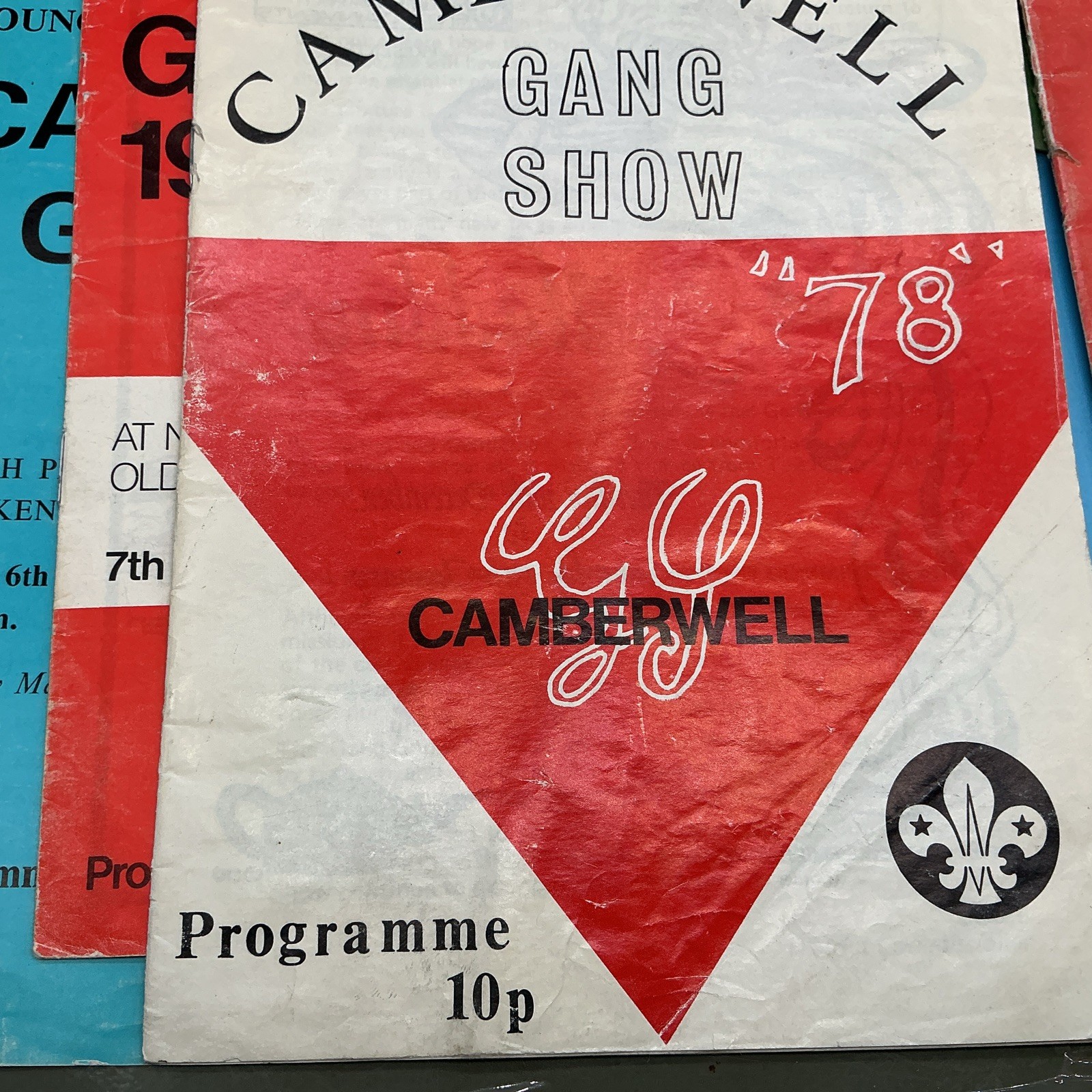 Camberwell Scouts Gang Show Programmes 7 From The 1970s