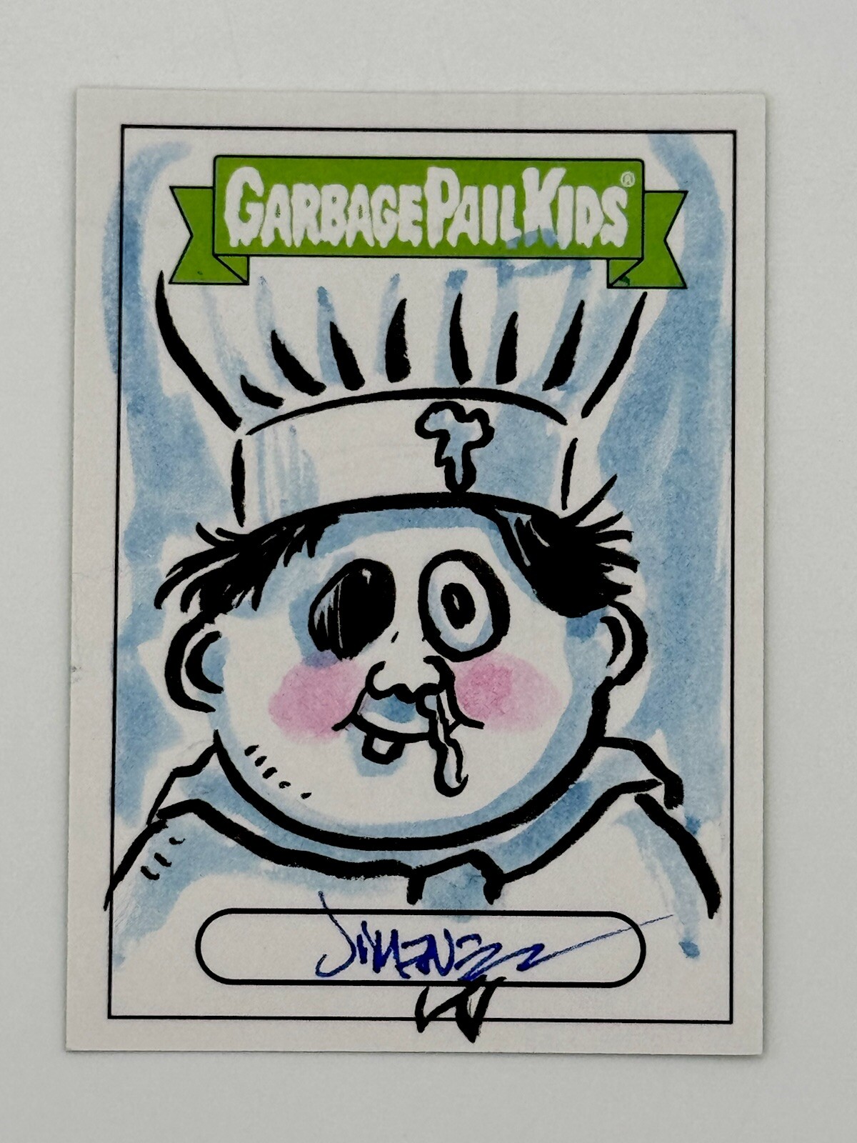 2020 Topps Garbage Pail Kids 35th Anniversary COLE SLAWED Jimenez Sketch 1/1