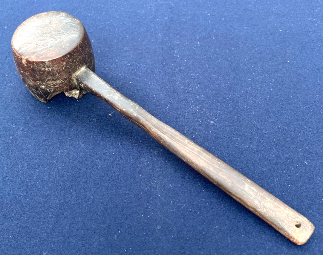 Vintage Japanese Wooden Mallet Hammer L12.2inch 12.0oz Carpenter Hand Tool #1320