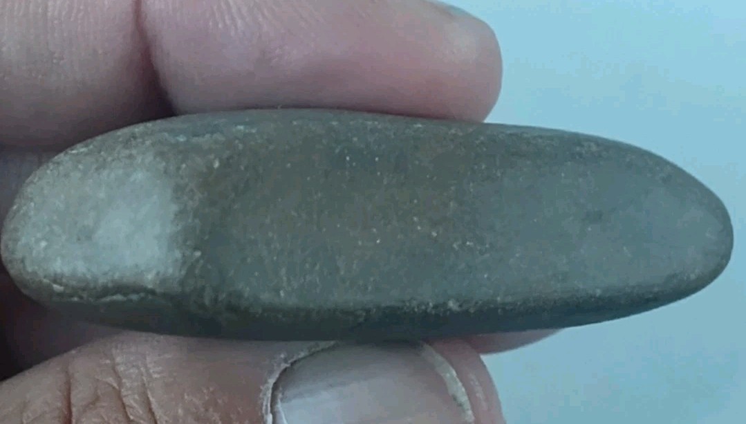 Native American Indian Artifacts Lizard Plummet California