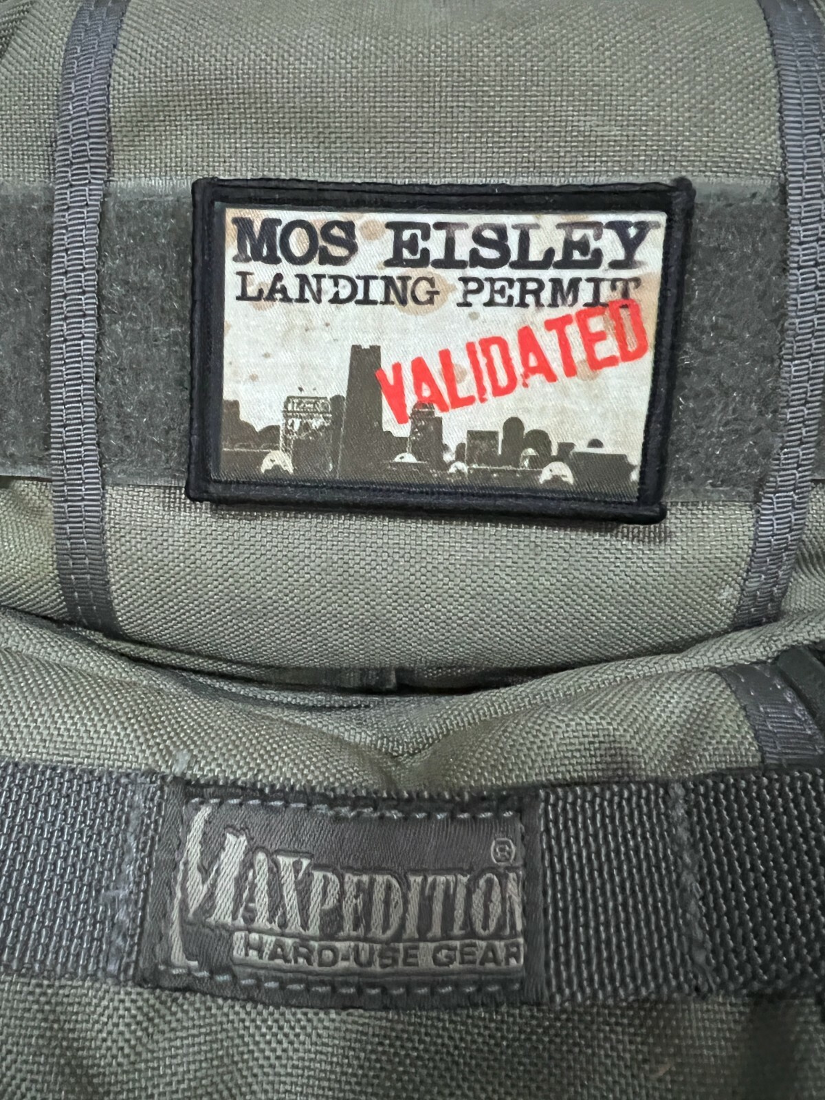Caffeine Molecule Morale Patch 2×3″ Tactical Military USA Hook