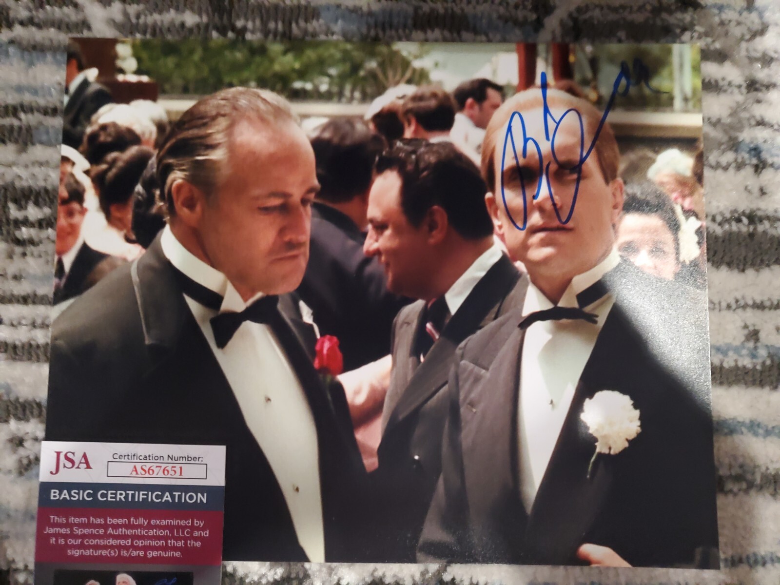 ROBERT DUVALL THE GODFATHER SIGNED AUTOGRAPHED PHOTO JSA COA JAMES SPENCE COA