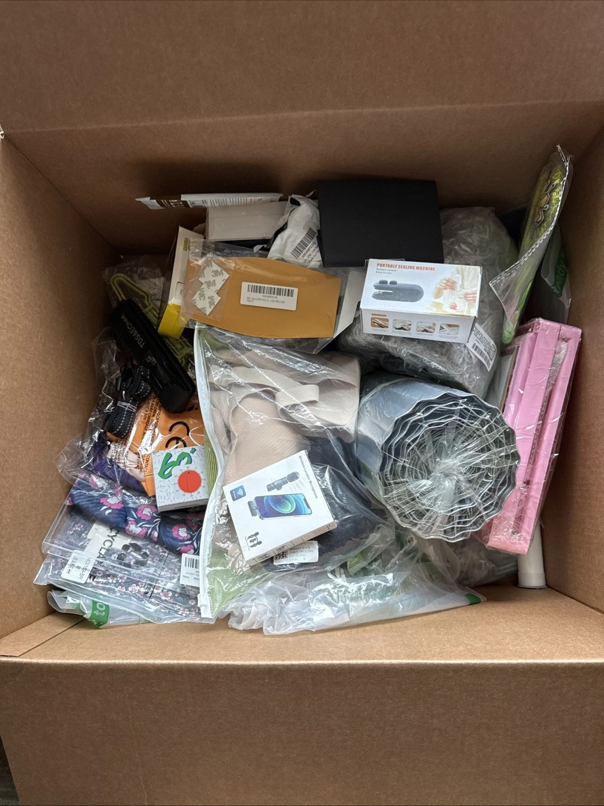 Small Wholesale Overstock Box Random Items Bundle
