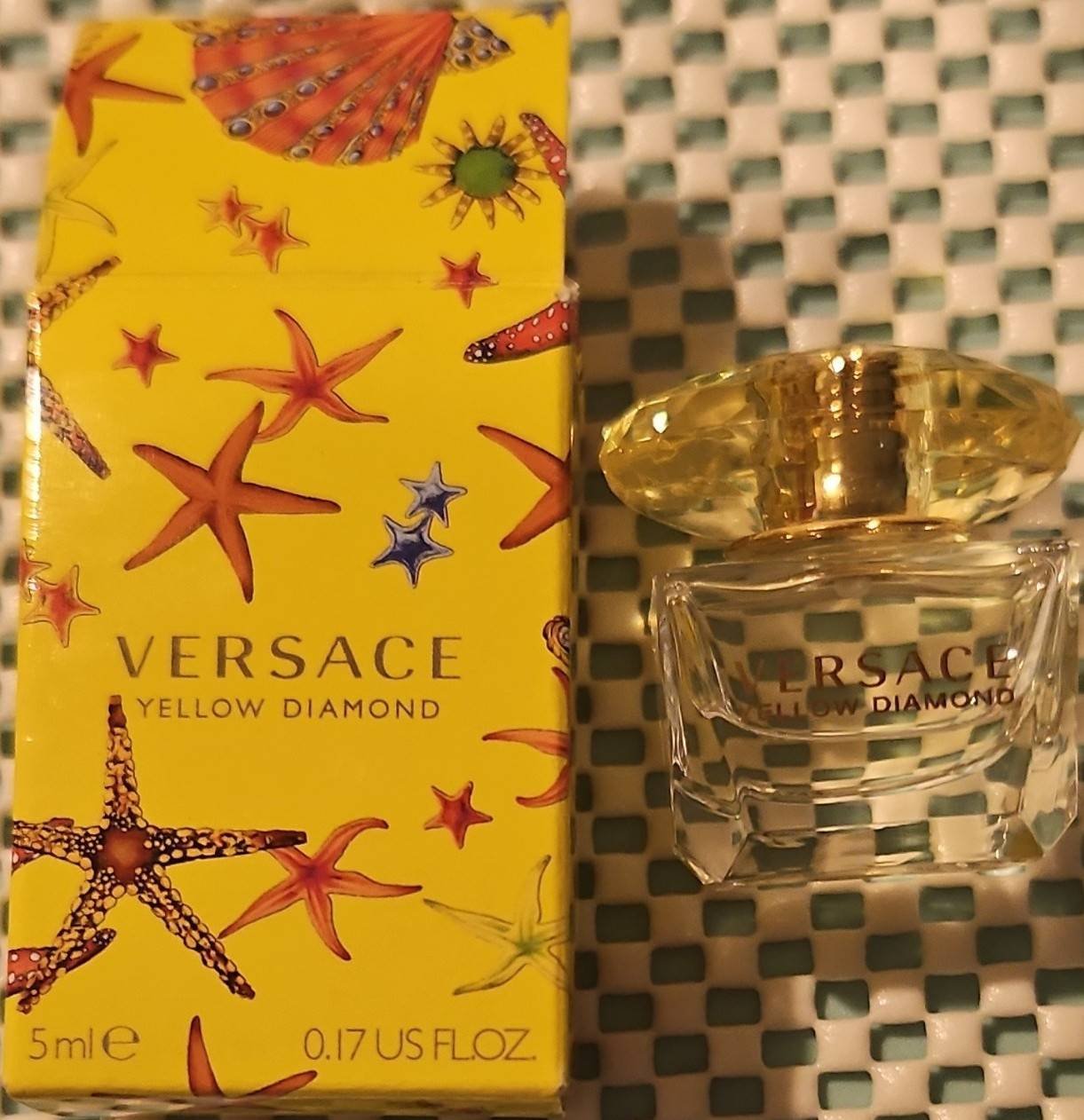 Versace Yellow Diamond Miniature Perfume 5ml 0.17 US fl oz