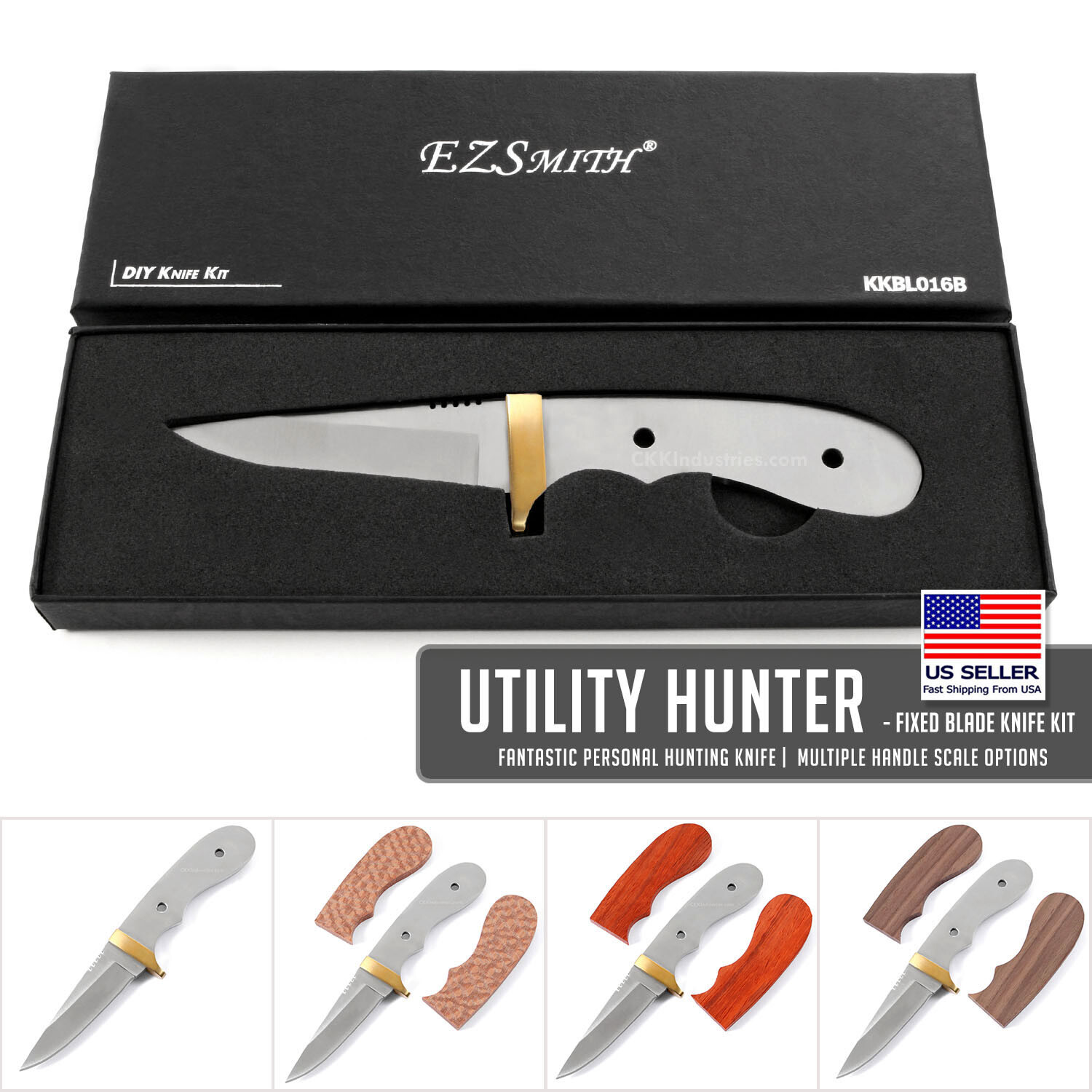 Utility Hunter – DIY Knife Making Kit – USA Design