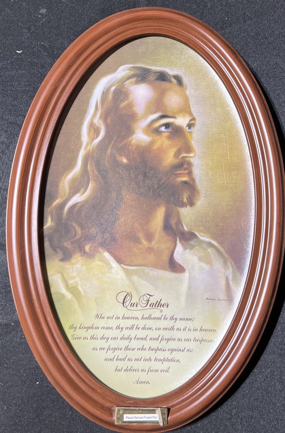 B.E. “Head of Christ” artwork W.Sallman A824 New W/out Box